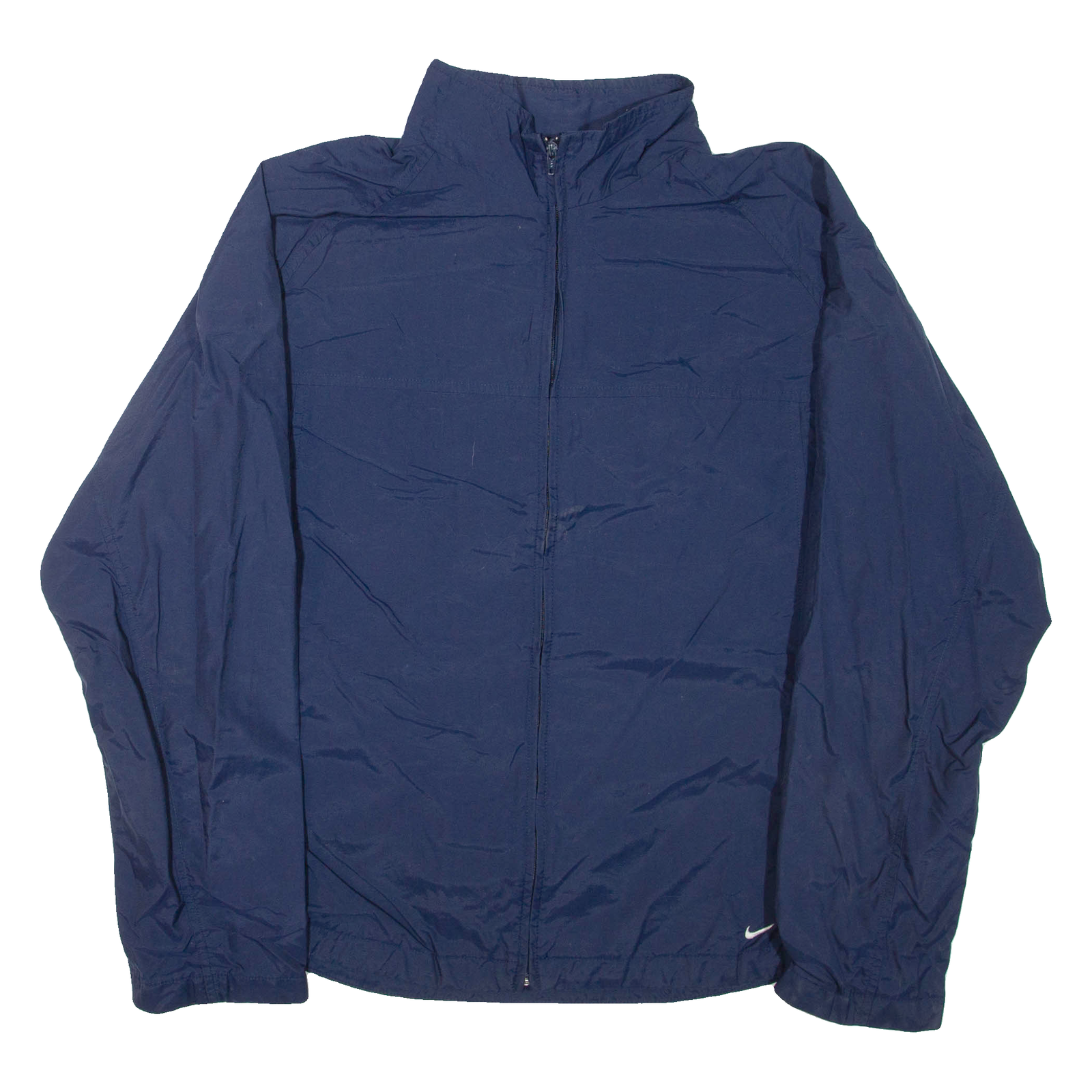 NIKE Womens Track Jacket Blue UK 16 Refurbished - N/A refurbished available on Cerqular