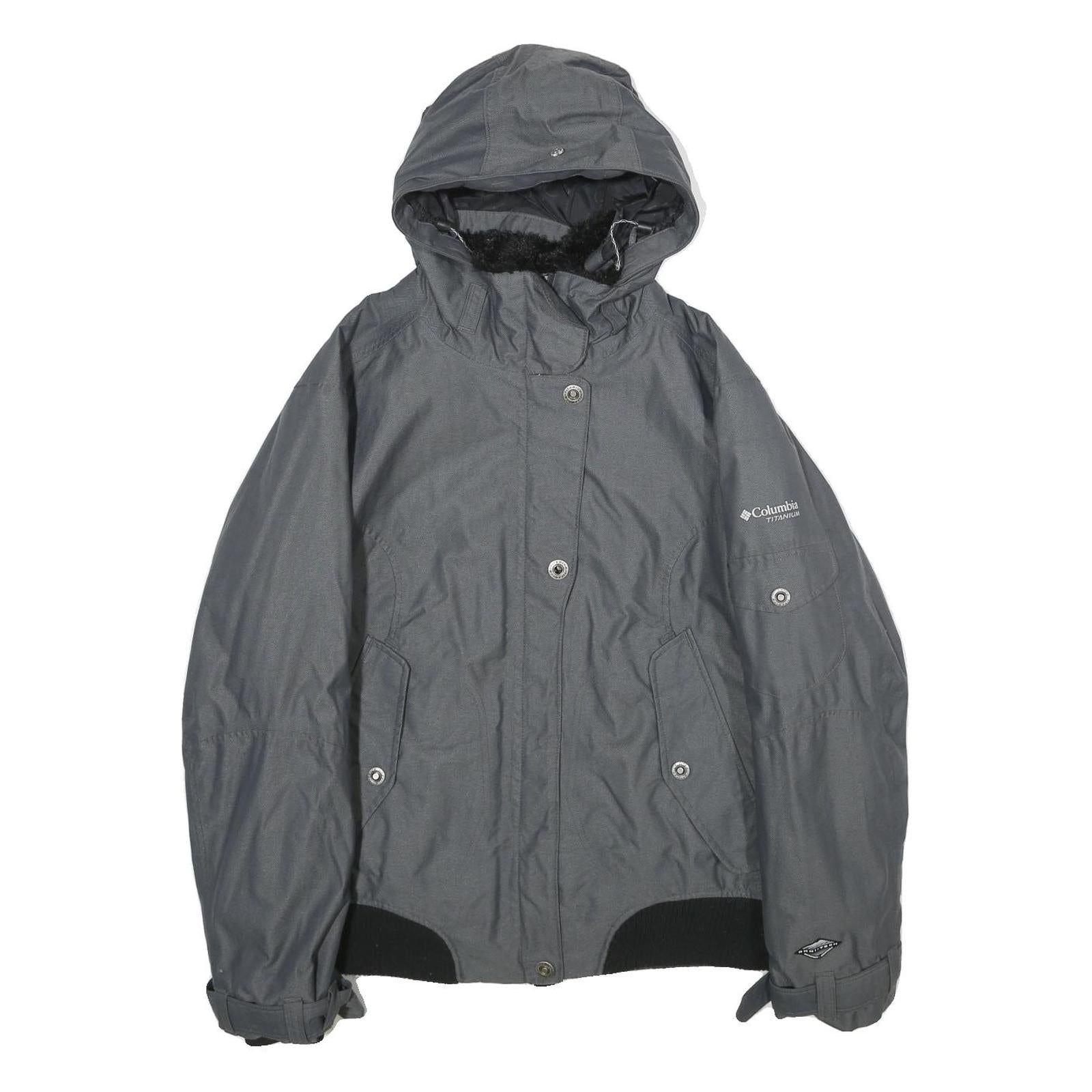 Buy COLUMBIA Womens Grey Outdoor Jacket M Polyamide Blend Plain Hooded Zip Refurbished - $58.49 COLUMBIA Womens Grey Outdoor Jacket M Polyamide Blend Plain Hooded Zip Refurbished - N/A refurbished available on Cerqular