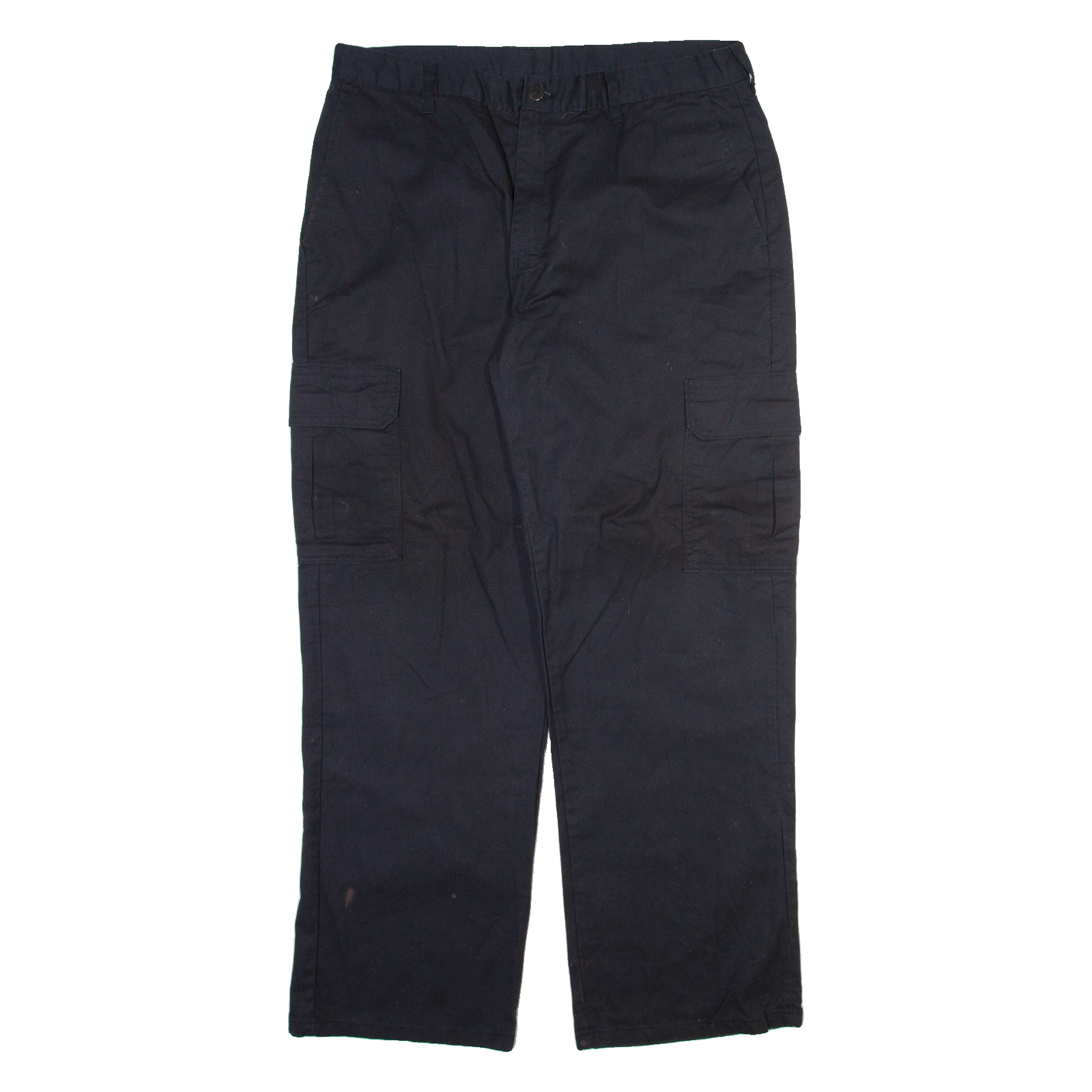DICKIES Cargo Mens Trousers Black Regular Straight W36 L32 Refurbished - N/A refurbished available on Cerqular