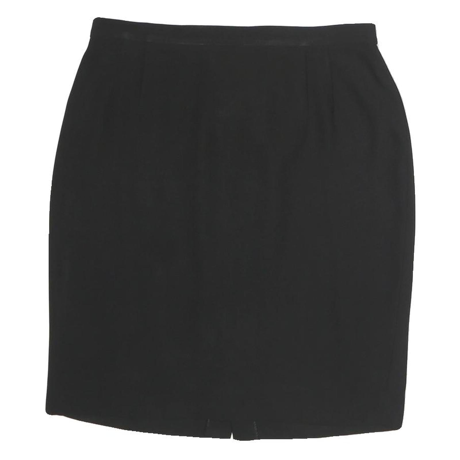 Buy LUISA SPAGNOLIA Womens Black Straight Knee Length Polyester Skirt M Classic Refurbished - $19.49 LUISA SPAGNOLIA Womens Black Straight Knee Length Polyester Skirt M Classic Refurbished - N/A refurbished available on Cerqular