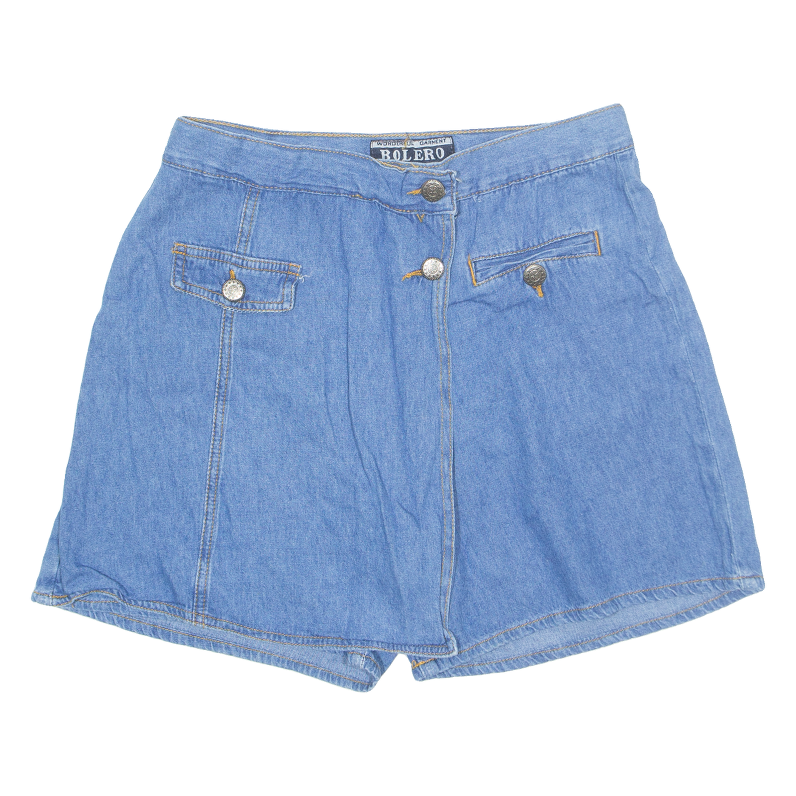 BOLERO Womens Denim Shorts Blue M W28 Refurbished - N/A refurbished available on Cerqular