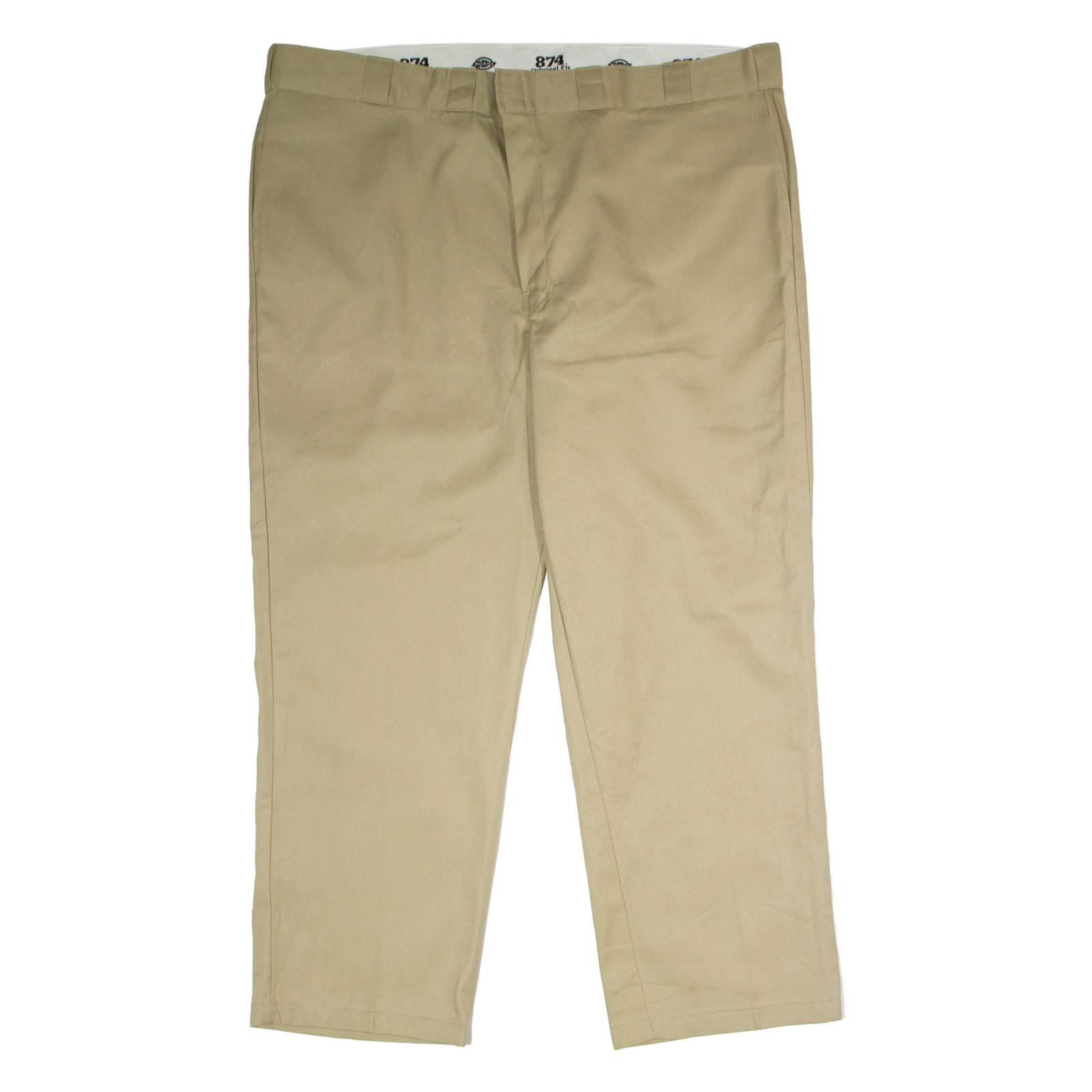DICKIES 874 Workwear Mens Twill Trousers Beige Classic Straight W46 L30 Refurbished - N/A refurbished available on Cerqular