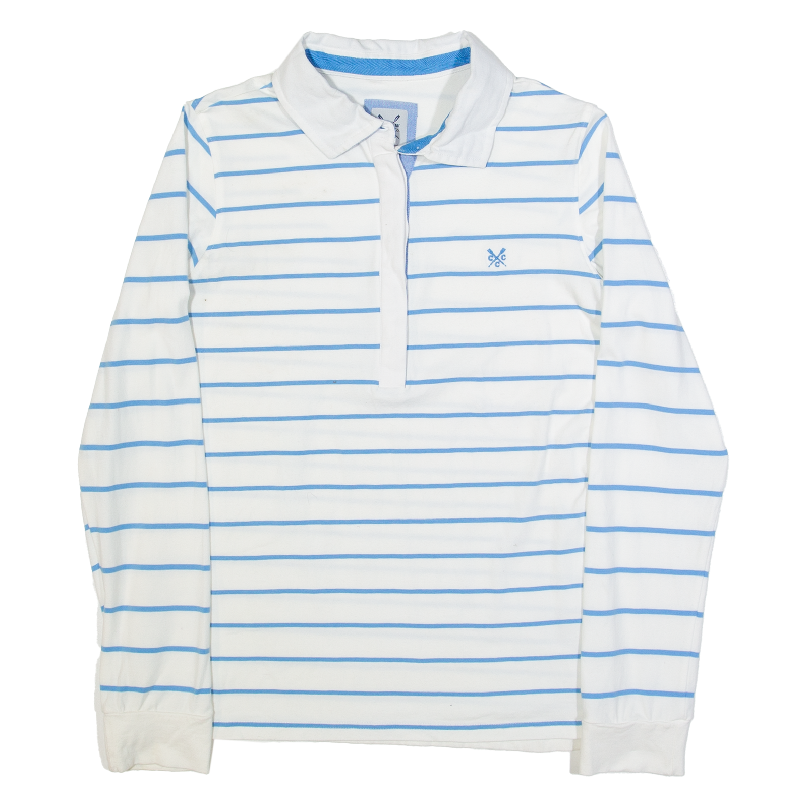 Buy CREW CLOTHING Womens Polo Shirt White Striped Long Sleeve UK 12 Refurbished - $57.19 CREW CLOTHING Womens Polo Shirt White Striped Long Sleeve UK 12 Refurbished - N/A refurbished available on Cerqular