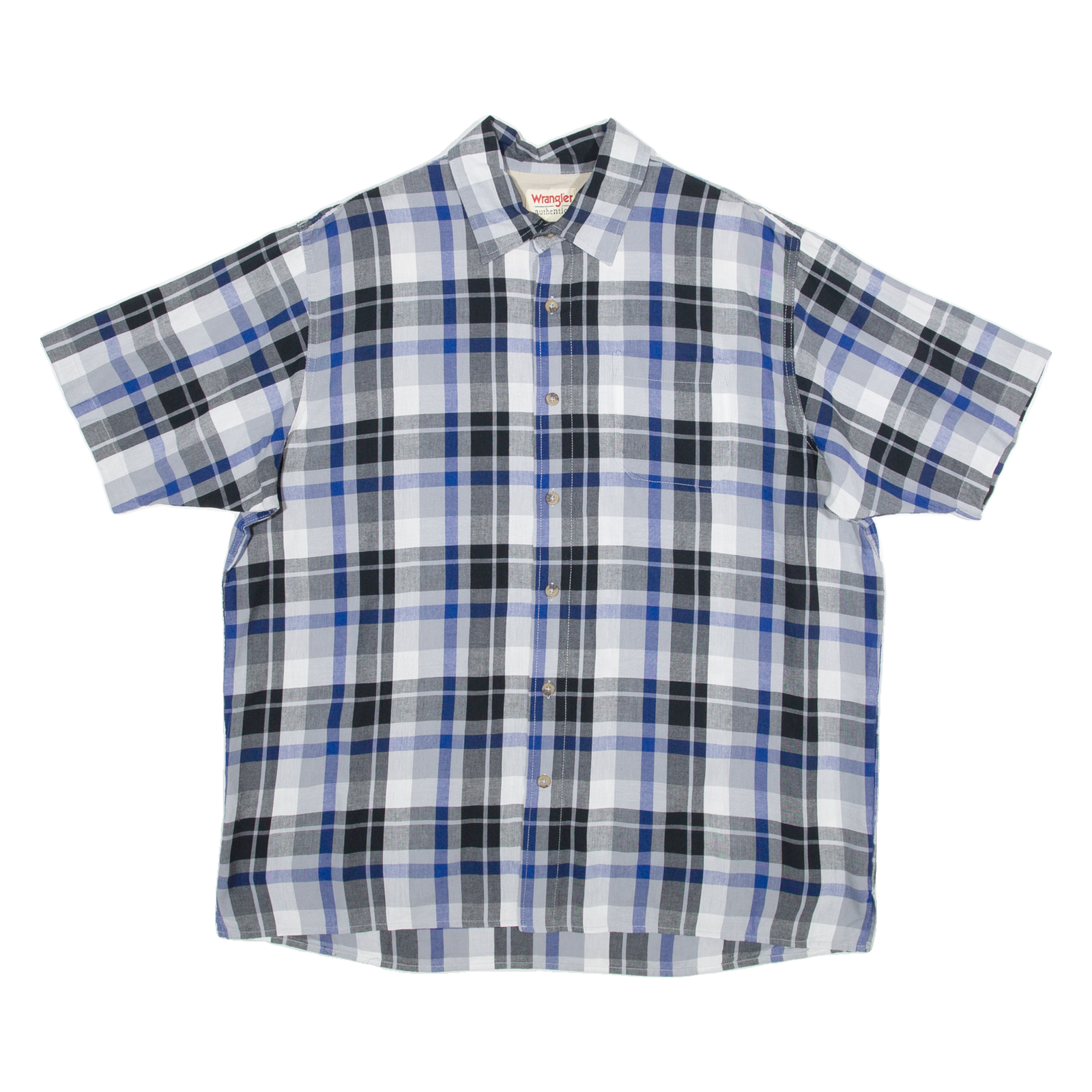 Buy WRANGLER Mens Shirt Blue Check XL Refurbished - $28.59 WRANGLER Mens Shirt Blue Check XL Refurbished - N/A refurbished available on Cerqular