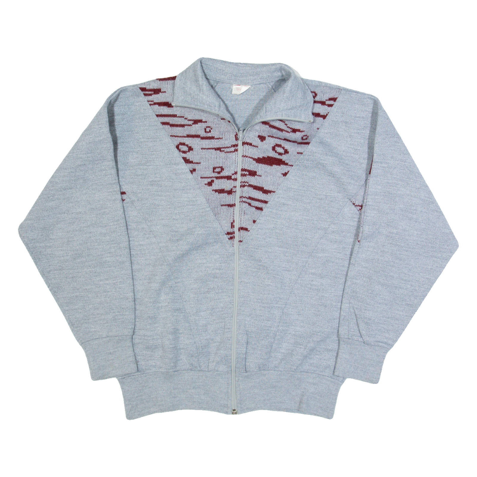 CYRILLA Womens Cardigan Grey High Neck 90s Tight Knit M Refurbished - N/A refurbished available on Cerqular