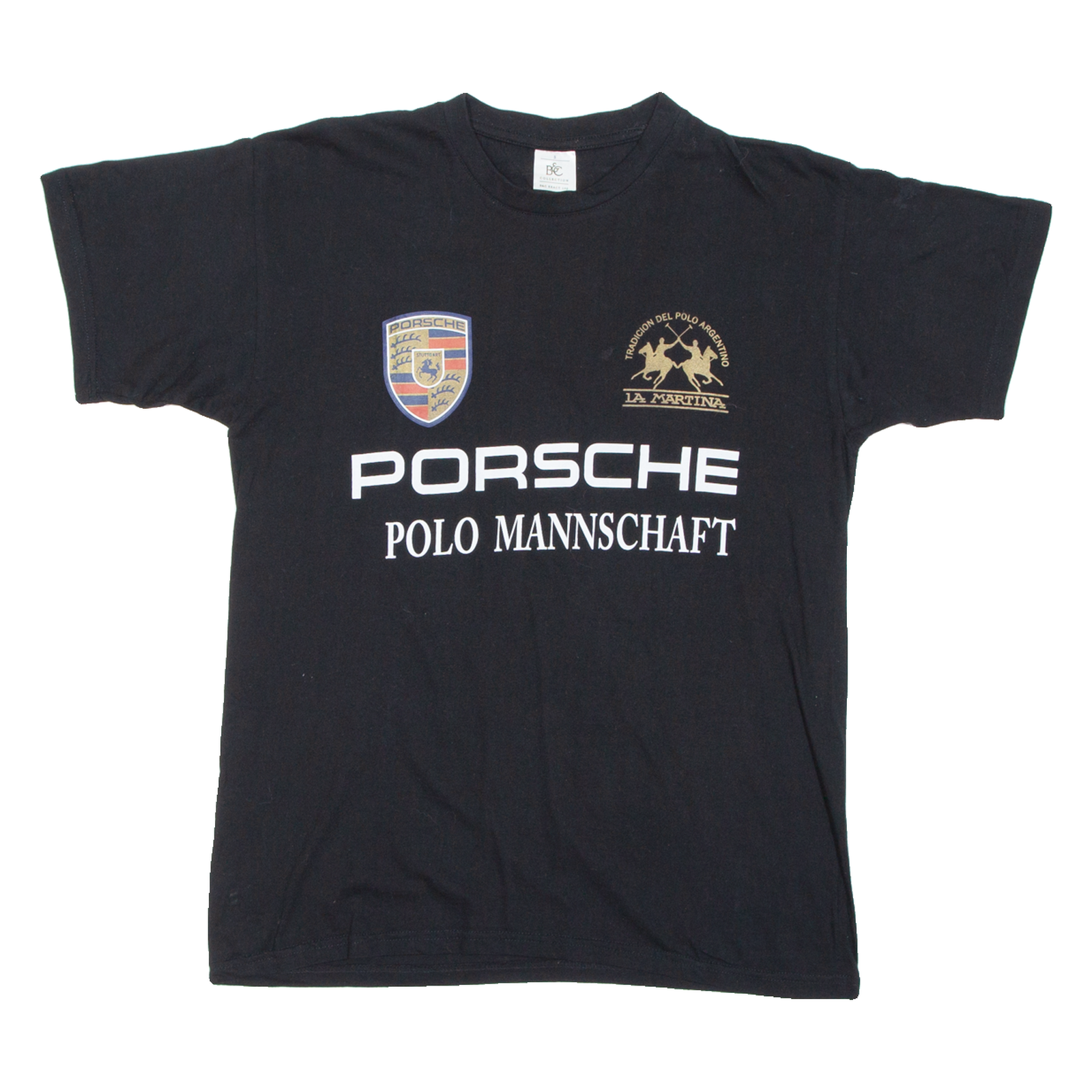 Porsche Mens T-Shirt Black S Refurbished - N/A refurbished available on Cerqular