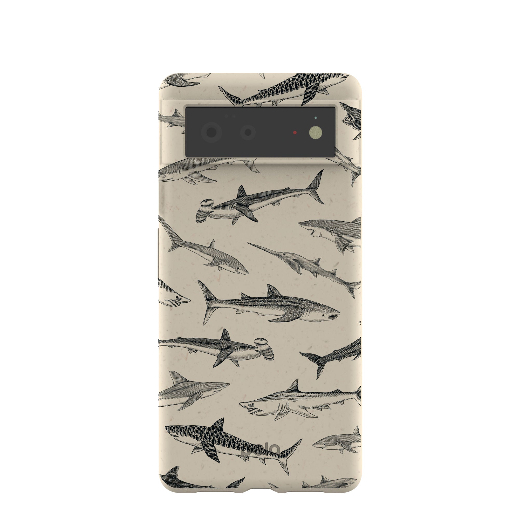 London Fog Shark World Google Pixel 6 Case Refurbished - Pela Case refurbished available on Cerqular