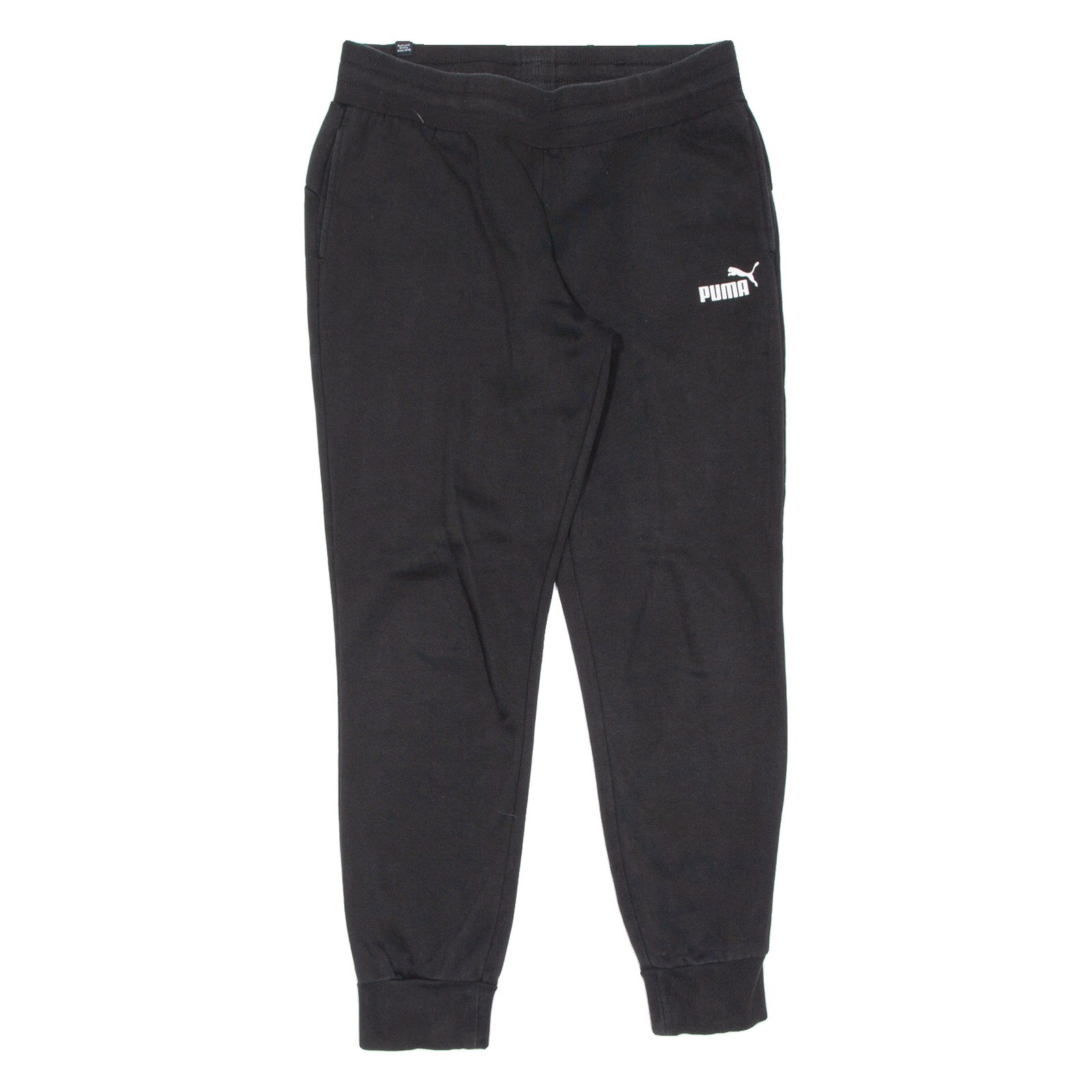 PUMA Womens Joggers Black Tapered UK 12 W31 L29 Refurbished - N/A refurbished available on Cerqular