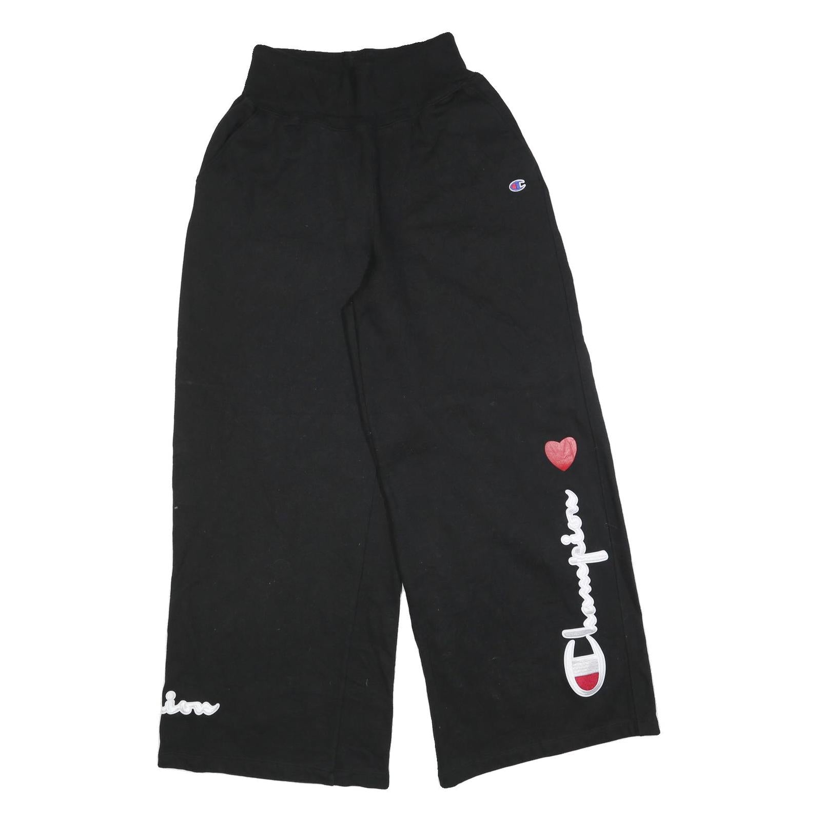 Buy CHAMPION REVERSE WEAVE Womens Joggers Black L W30 L32 Relaxed Wide-Leg Cotton Refurbished - $36.39 CHAMPION REVERSE WEAVE Womens Joggers Black L W30 L32 Relaxed Wide-Leg Cotton Refurbished - N/A refurbished available on Cerqular