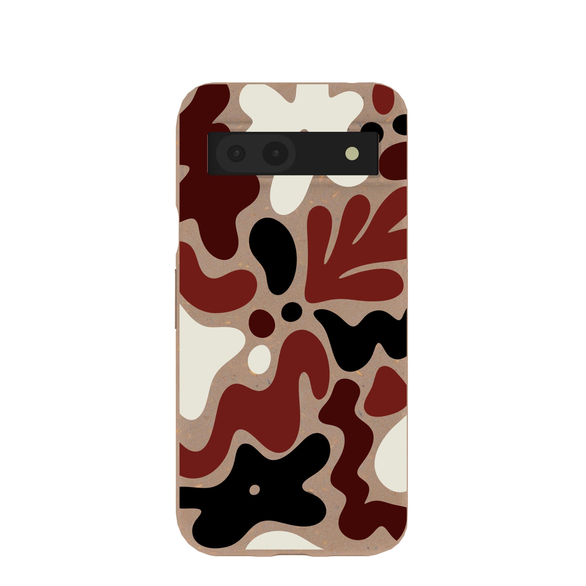 Chocolate Brown Earthy Curves Google Pixel 8a Case Refurbished - Pela Case refurbished available on Cerqular
