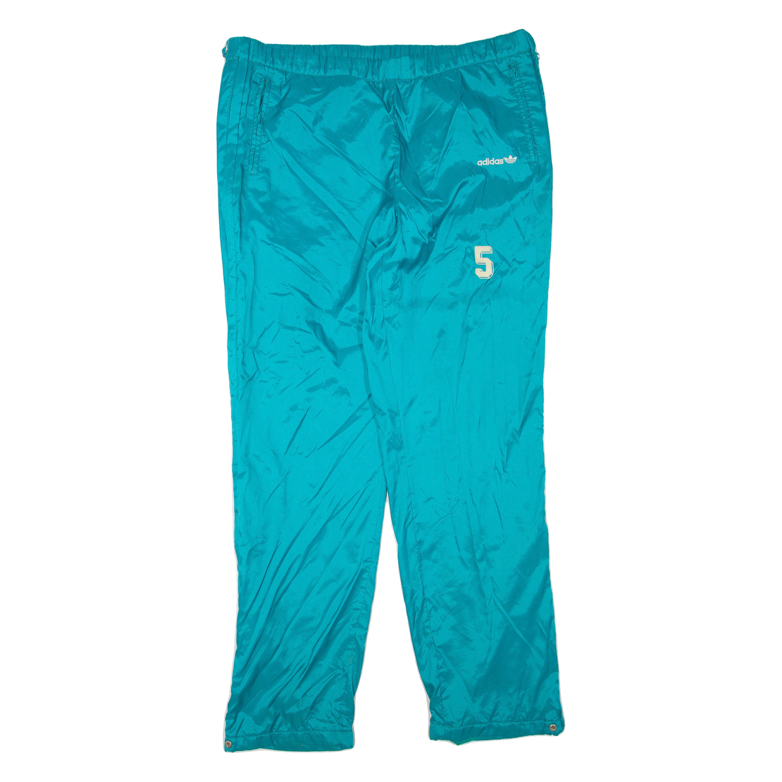 ADIDAS Mens Track Pants Blue Tapered XL W38 L33 Refurbished - N/A refurbished available on Cerqular