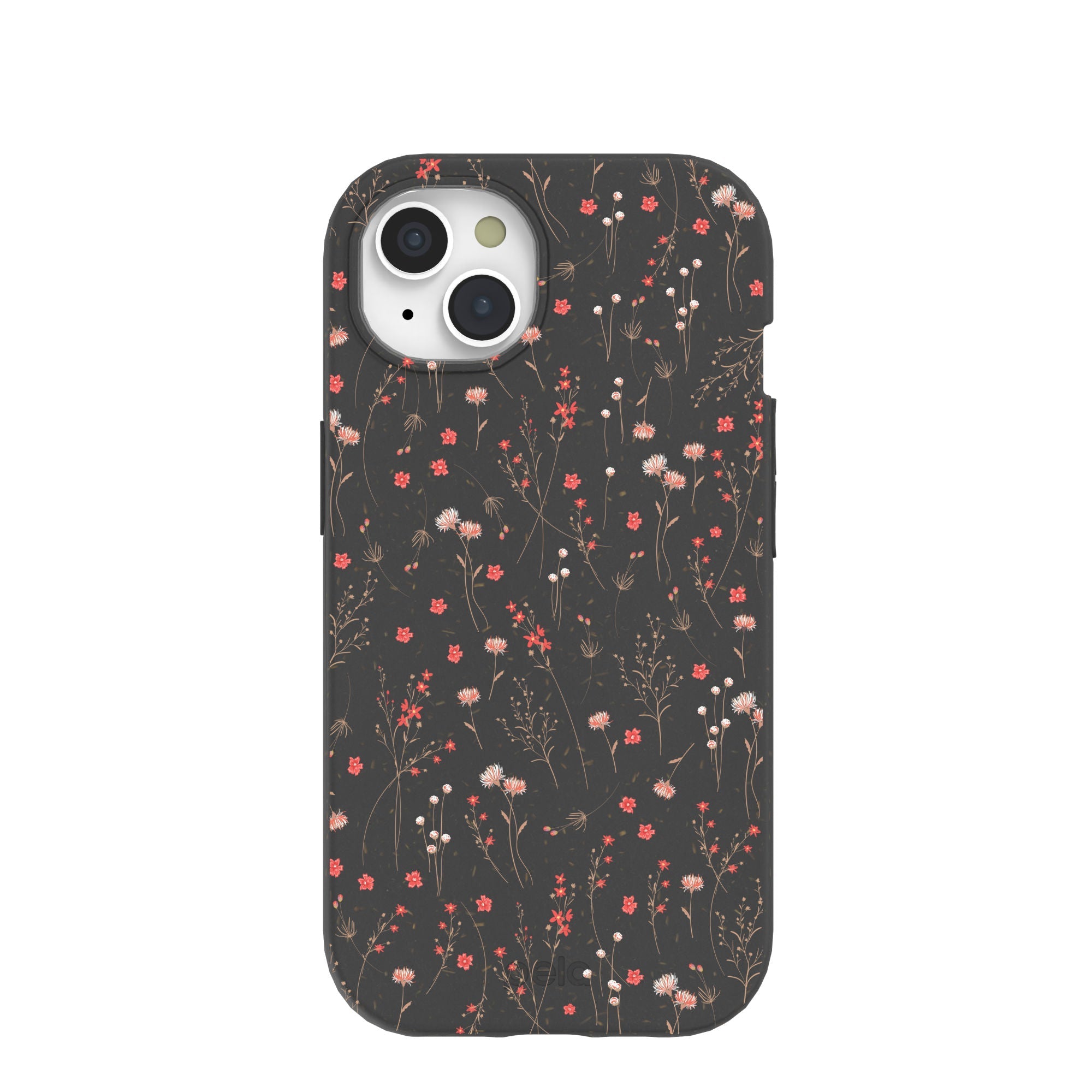 Black Night Garden iPhone 15 Case Refurbished - Pela Case refurbished available on Cerqular