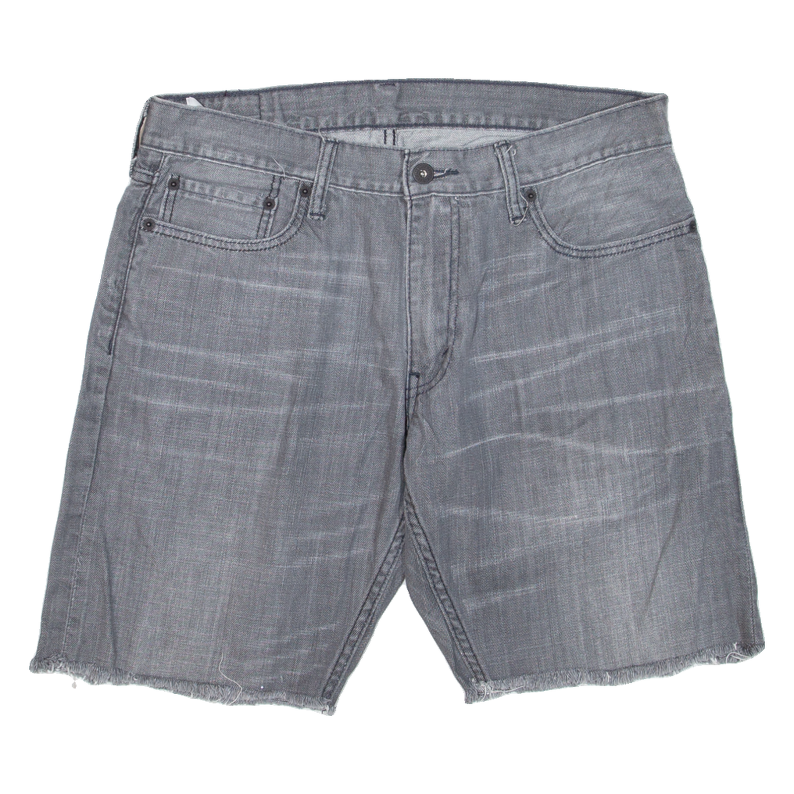 LEVI'S Mens Jorts Shorts Grey M W34 Refurbished - N/A refurbished available on Cerqular