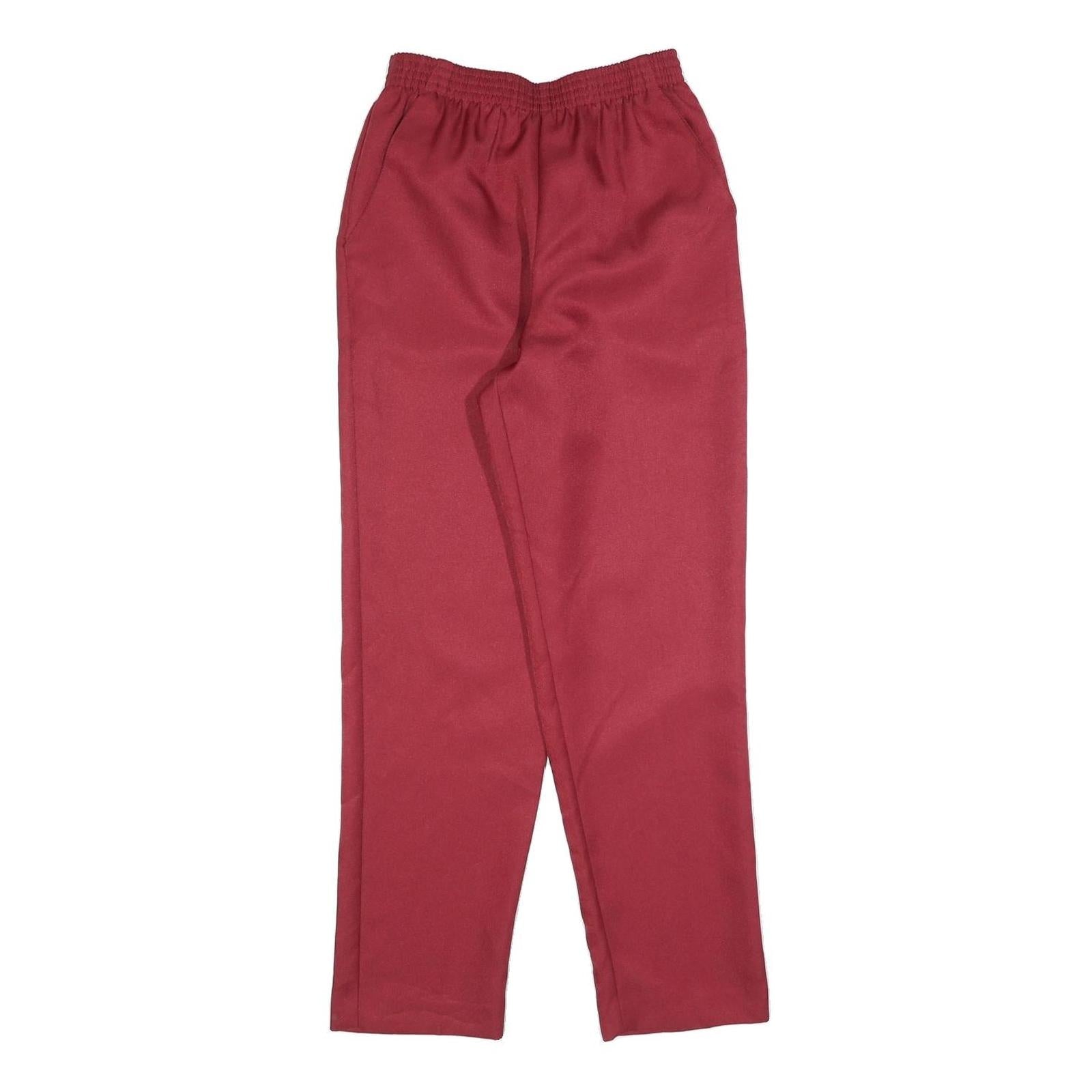 Buy DON KENNY Womens Relaxed Red Polyester Trousers W25 L28 Elastic Waist Casual Refurbished - $23.39 DON KENNY Womens Relaxed Red Polyester Trousers W25 L28 Elastic Waist Casual Refurbished - N/A refurbished available on Cerqular