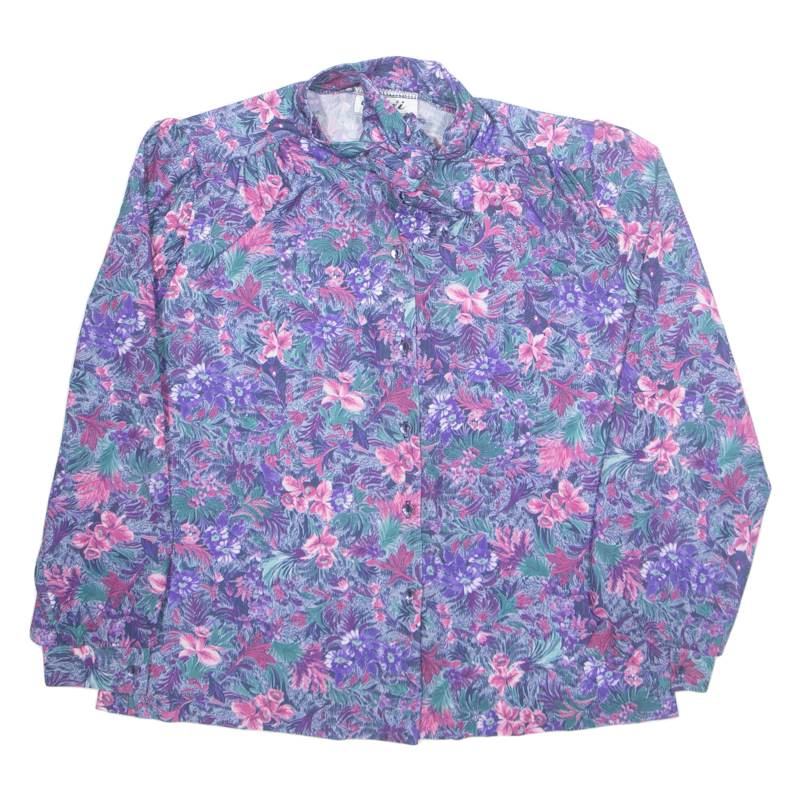 Buy TEDDI Womens Printed Shirt Purple Collared Long Sleeve Floral M Refurbished - $16.89 TEDDI Womens Printed Shirt Purple Collared Long Sleeve Floral M Refurbished - N/A refurbished available on Cerqular
