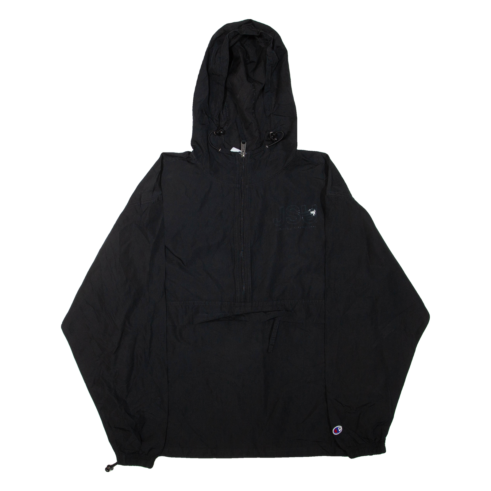 CHAMPION Lightweight Mens Anorak Jacket Black Hooded M Refurbished - N/A refurbished available on Cerqular
