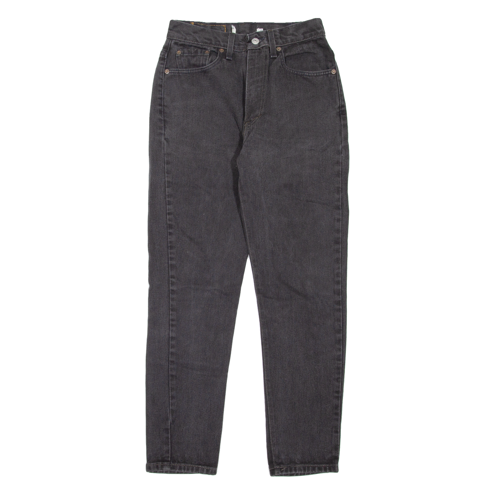 LEVI'S Made In USA Altered Womens Jeans Black Regular Mom 90s W27 L28 Refurbished - N/A refurbished available on Cerqular