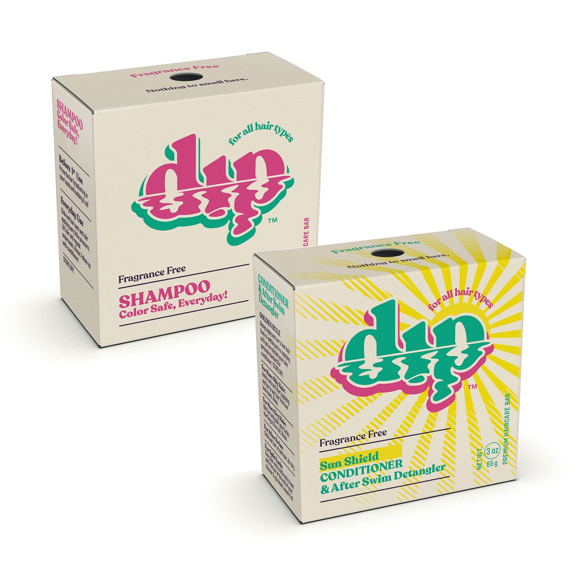 Double Dip: Fragrance Free - Full Size Refurbished - Dip Sustainable Hair Care refurbished available on Cerqular