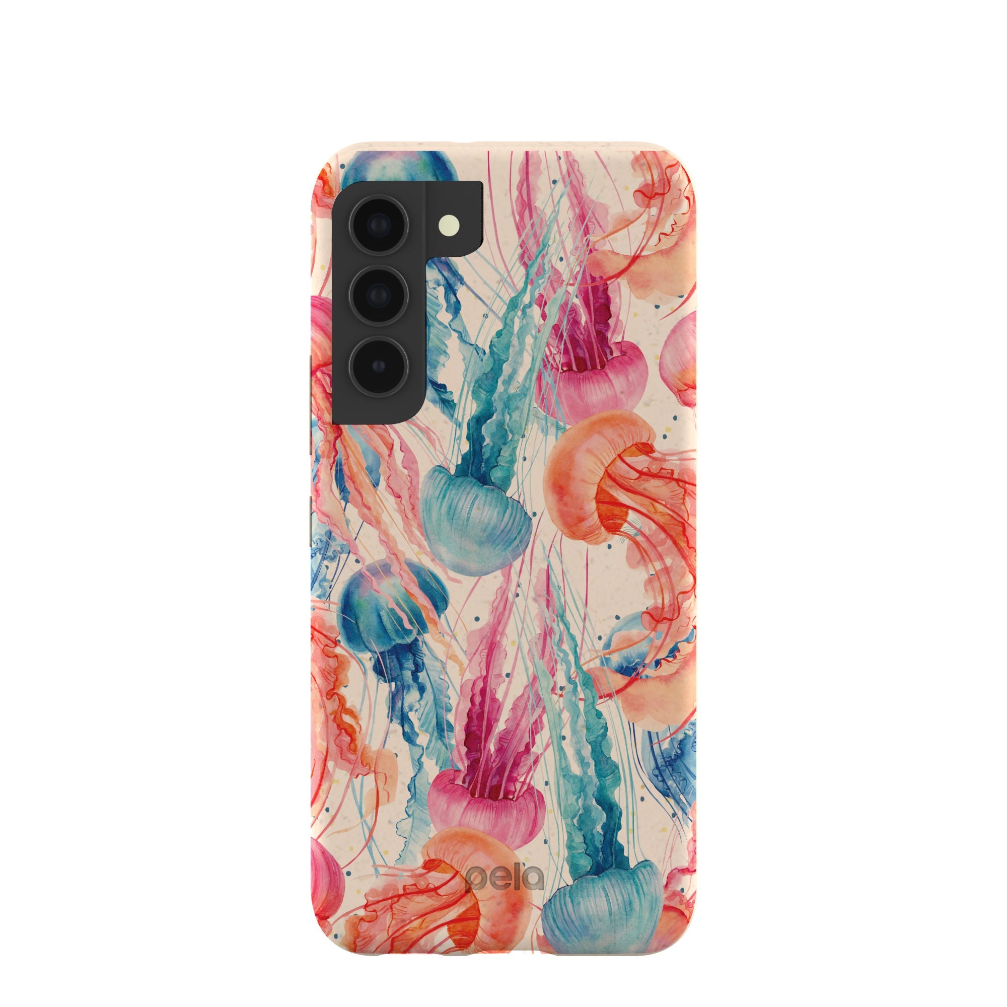 Seashell Jellyfish Samsung Galaxy S22 Case Refurbished - Pela Case refurbished available on Cerqular
