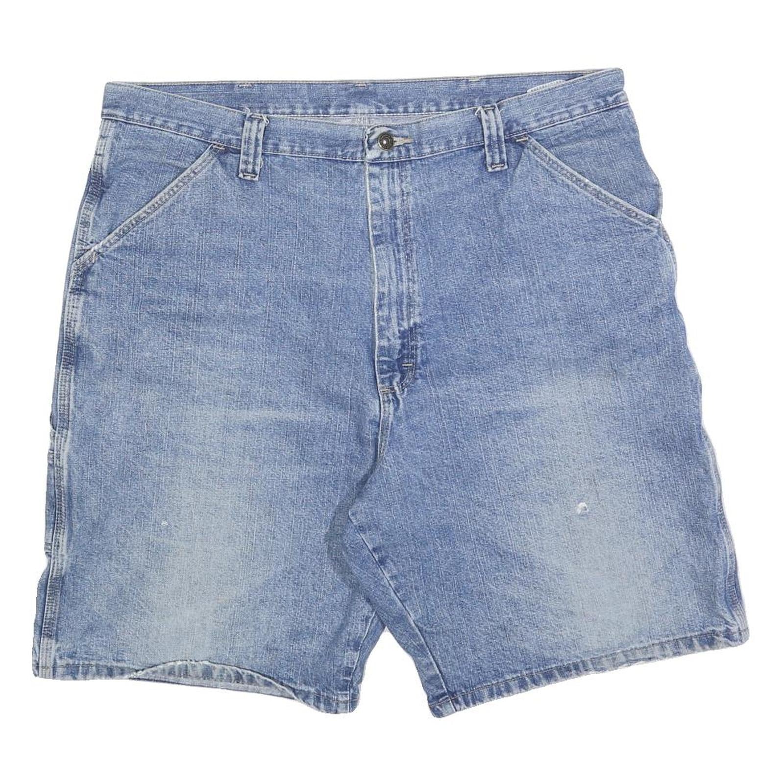 Buy WRANGLER Mens Shorts Blue Casual XL W38 Denim Cotton Blend Relaxed Fit Refurbished - $22.09 WRANGLER Mens Shorts Blue Casual XL W38 Denim Cotton Blend Relaxed Fit Refurbished - N/A refurbished available on Cerqular