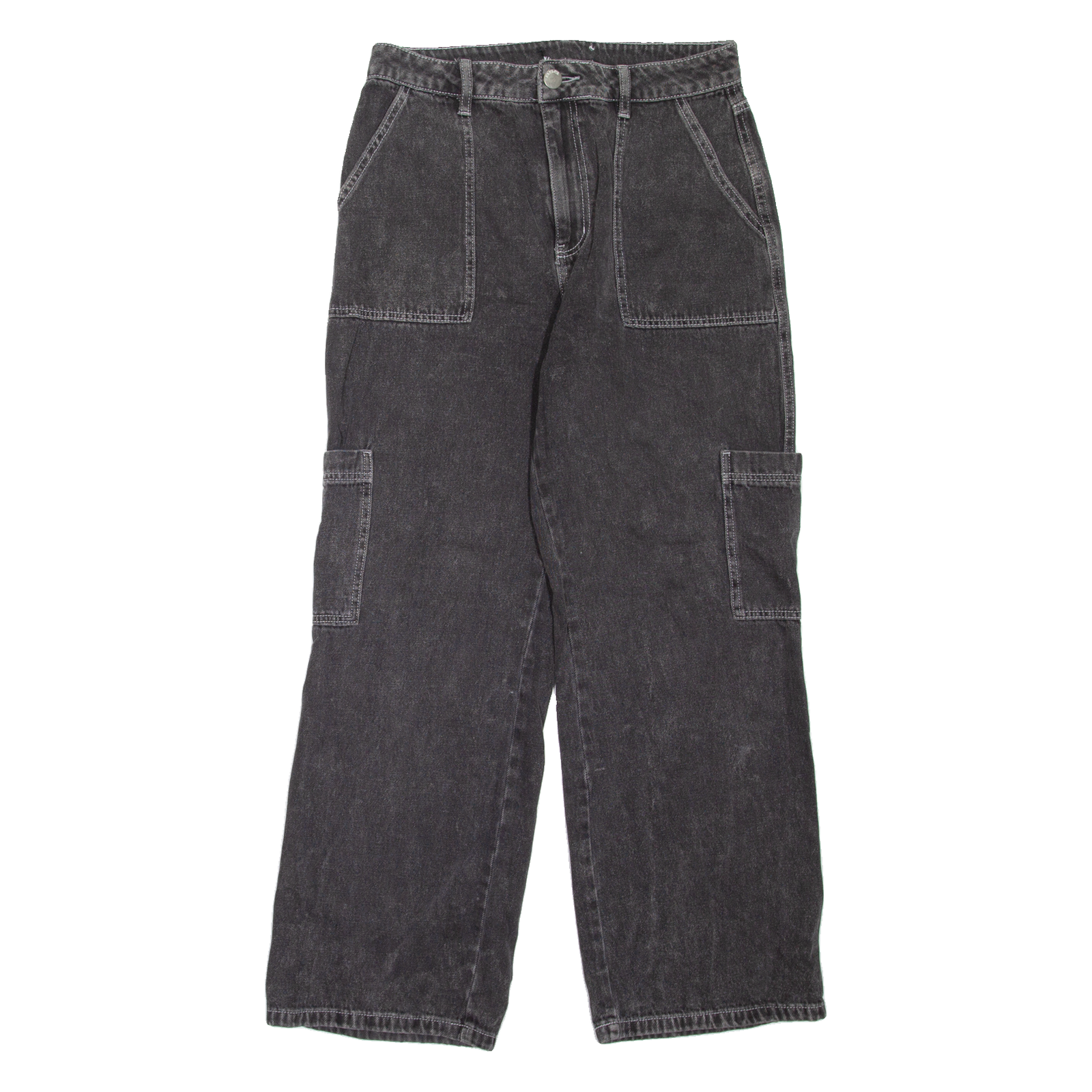 RSQ Carpenter Womens Jeans Black Loose Straight W30 L28 Refurbished - N/A refurbished available on Cerqular