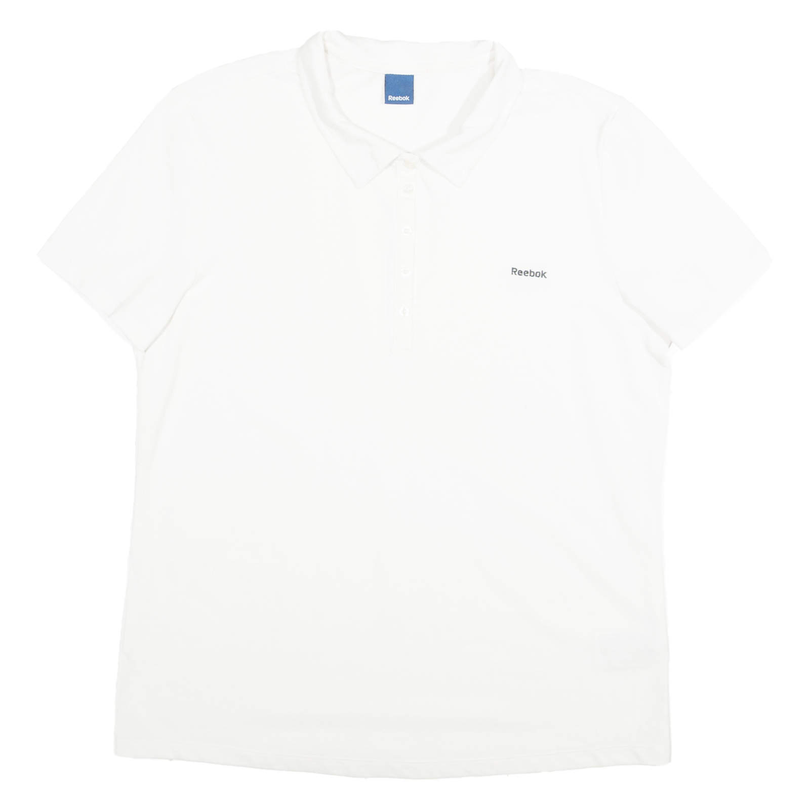 REEBOK Womens Polo Shirt White XL Refurbished - N/A refurbished available on Cerqular