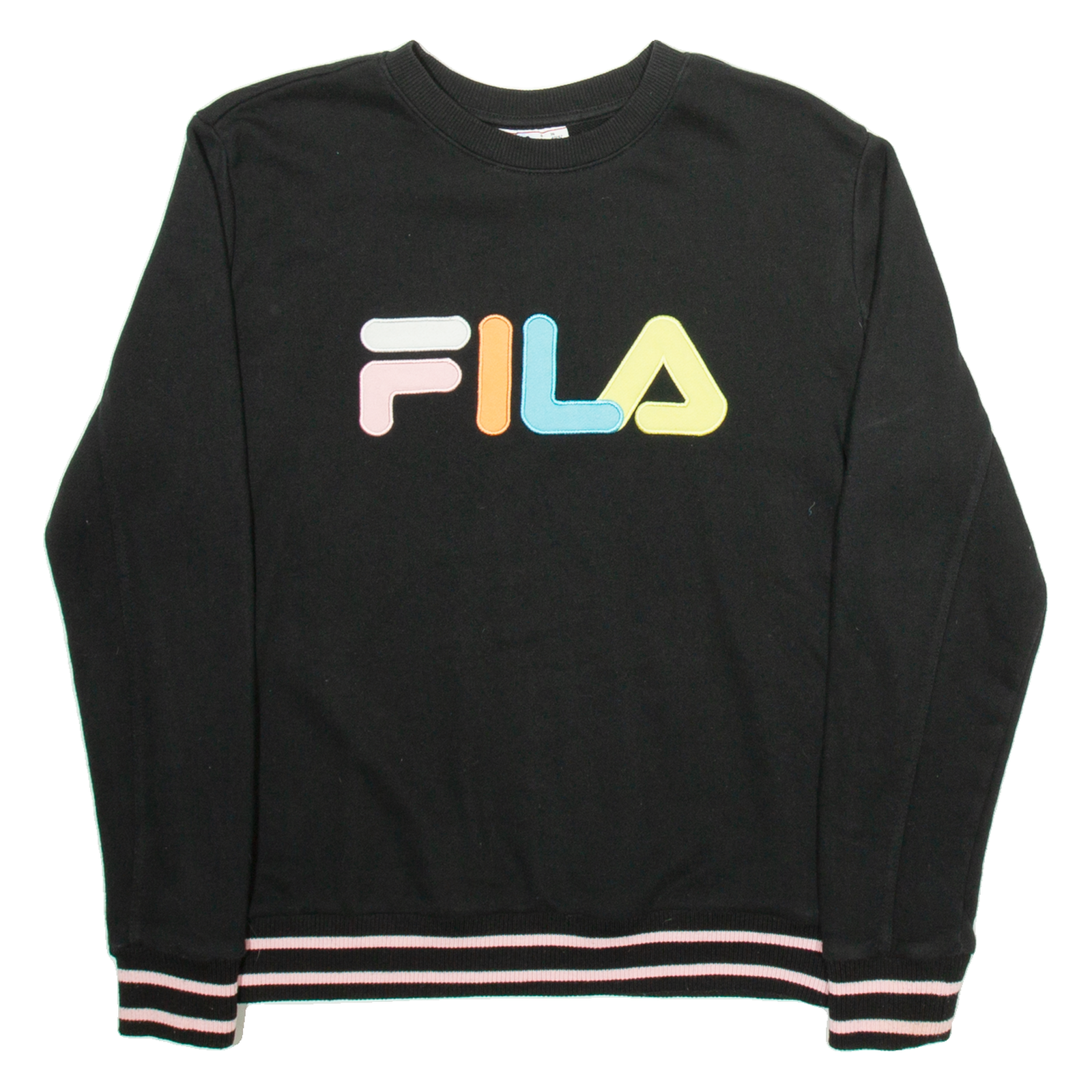 FILA Mens Sweatshirt Black S Refurbished - N/A refurbished available on Cerqular