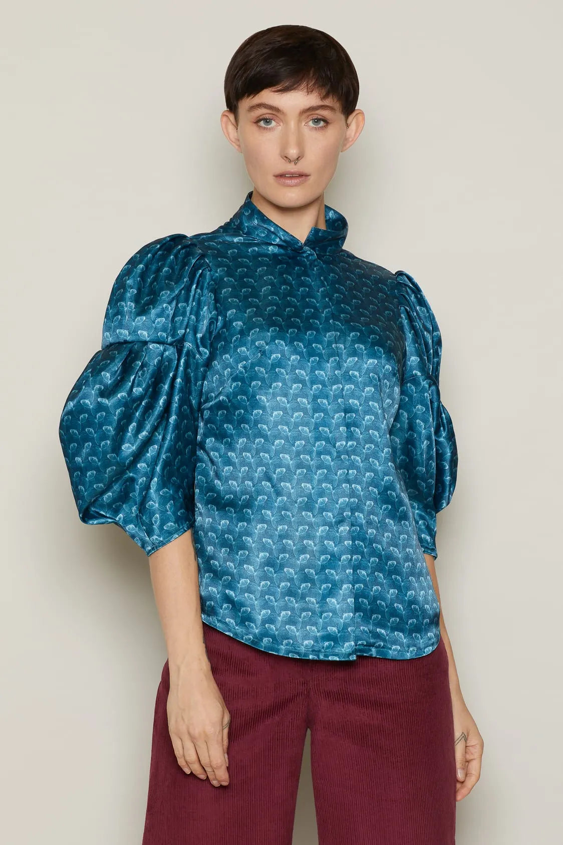 Salvar Shirt (Blue) | size: 4XL Refurbished - N/A refurbished available on Cerqular