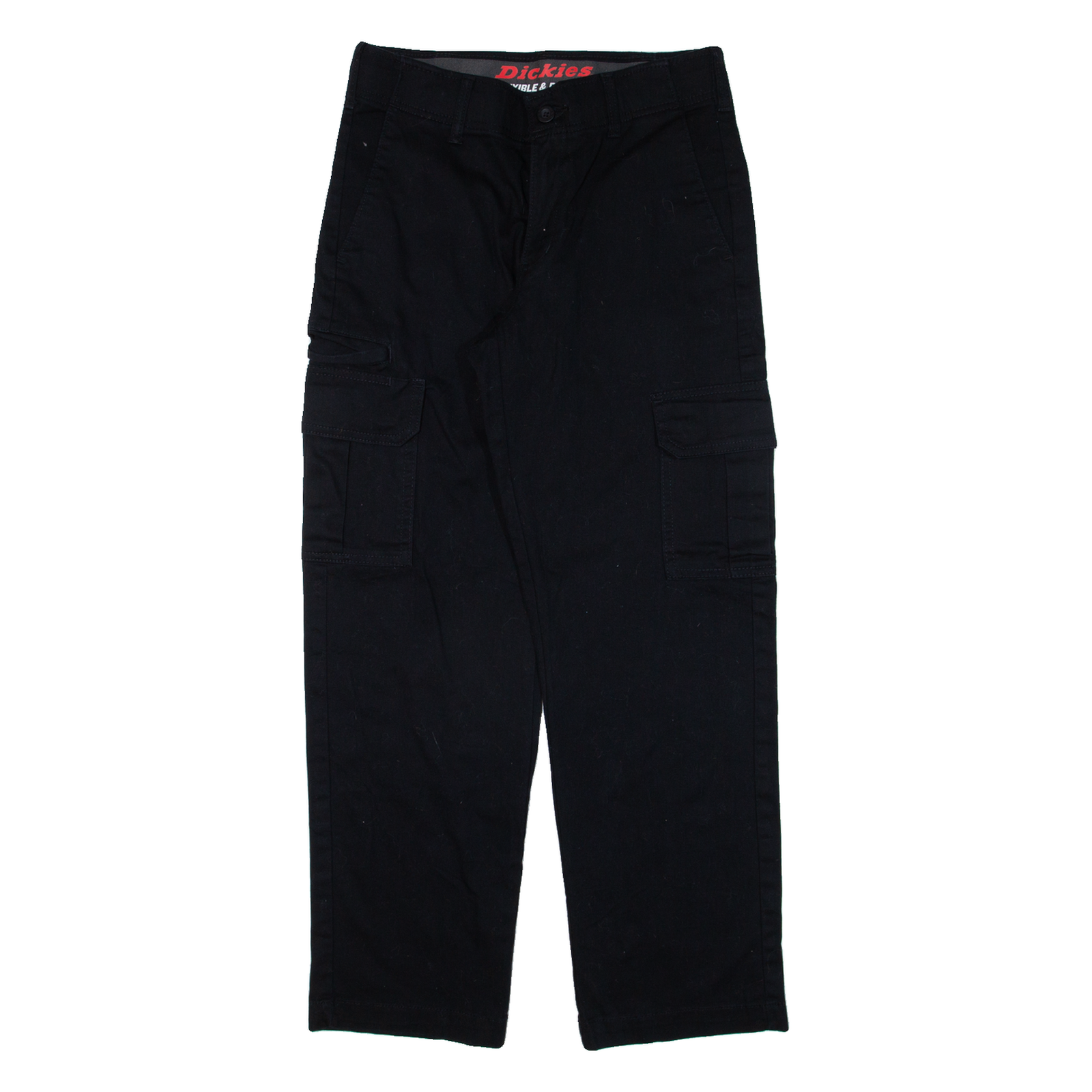 DICKIES Cargo Workwear Mens Trousers Black Regular Straight W30 L30 Refurbished - N/A refurbished available on Cerqular