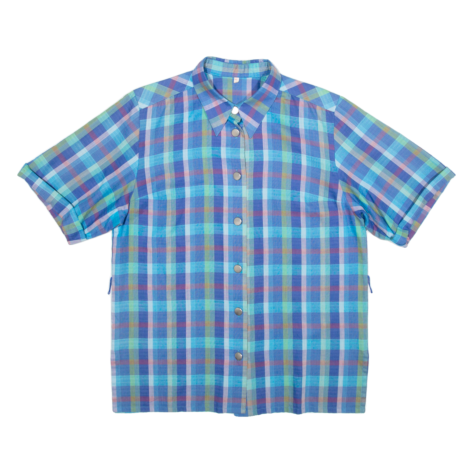 Womens Shirt Blue Check M Refurbished - N/A refurbished available on Cerqular