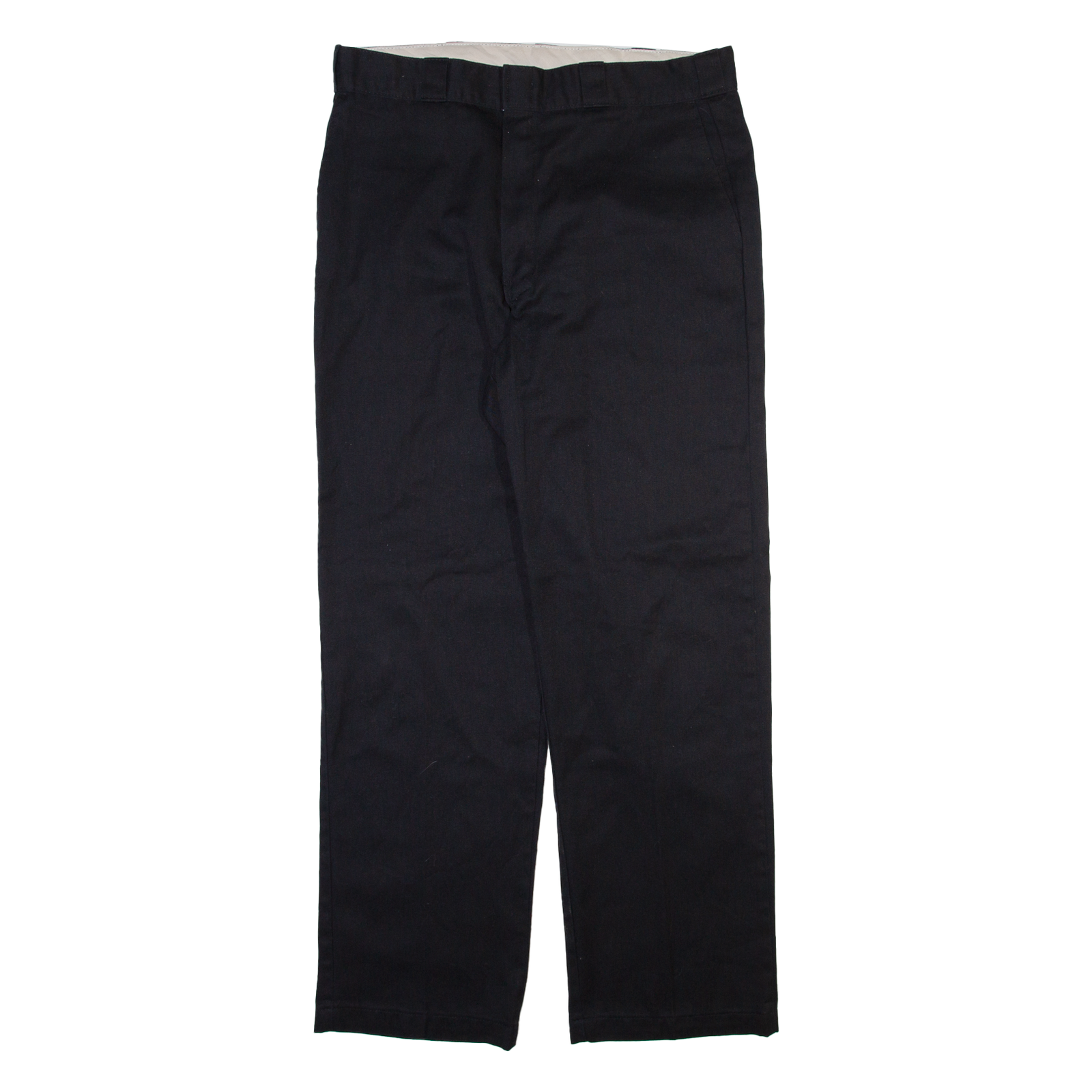 DICKIES Mens Trousers Black Regular Straight W34 L30 Refurbished - N/A refurbished available on Cerqular