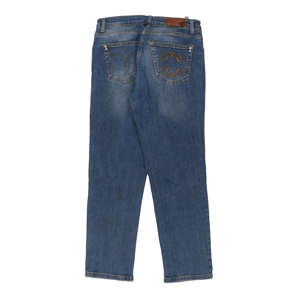 Unbranded Jeans - 28W UK 6 Blue Cotton Refurbished - Thrifted (note: this is a term often used to describe second- refurbished available on Cerqular