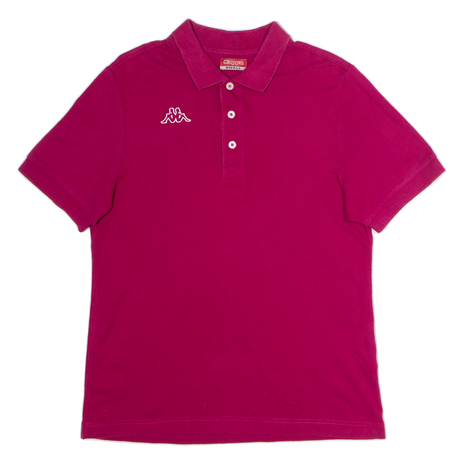 KAPPA Mens Polo Shirt Pink S Refurbished - N/A refurbished available on Cerqular