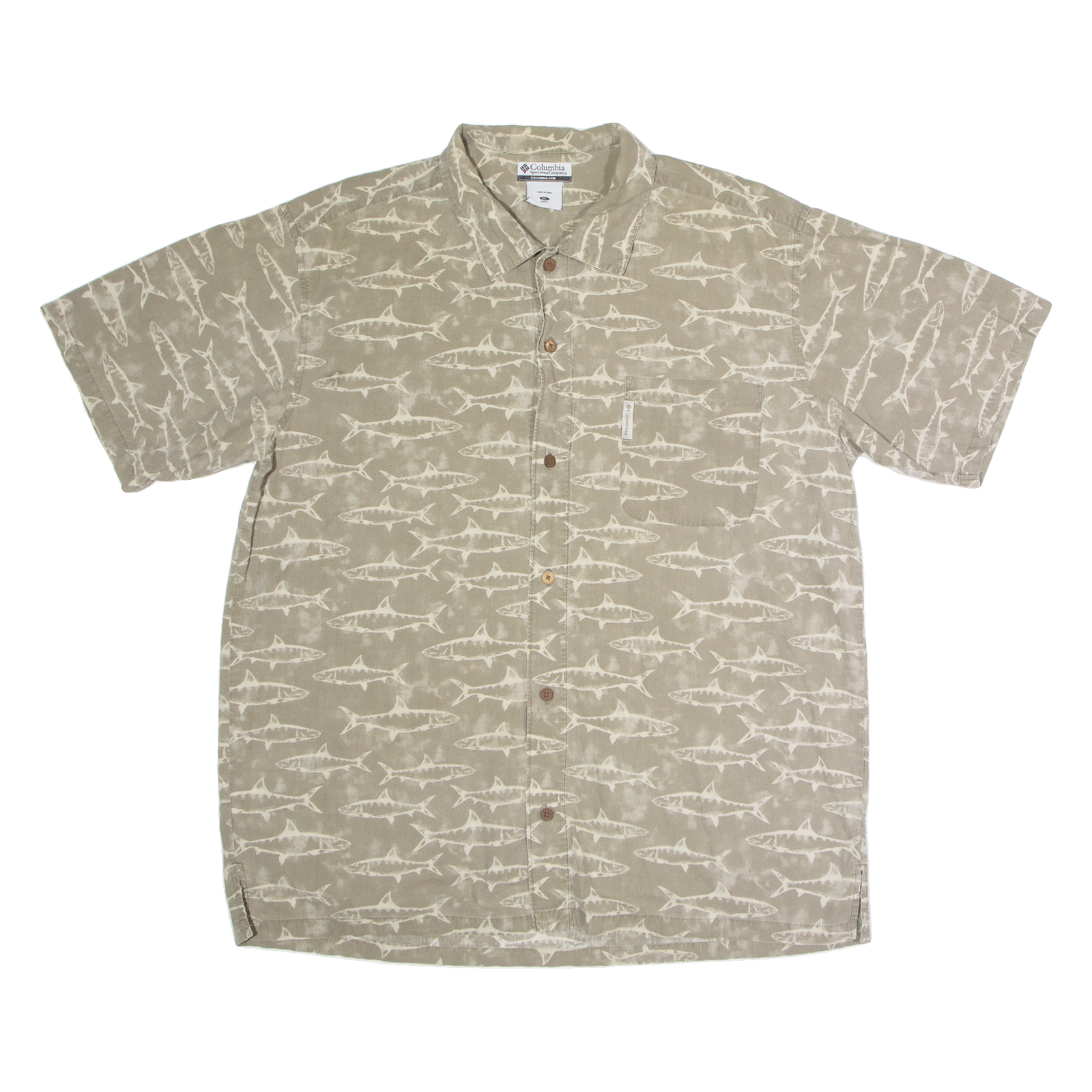 CARLO COLUCCI Mens Shirt Green Crazy Pattern XL Refurbished - N/A refurbished available on Cerqular