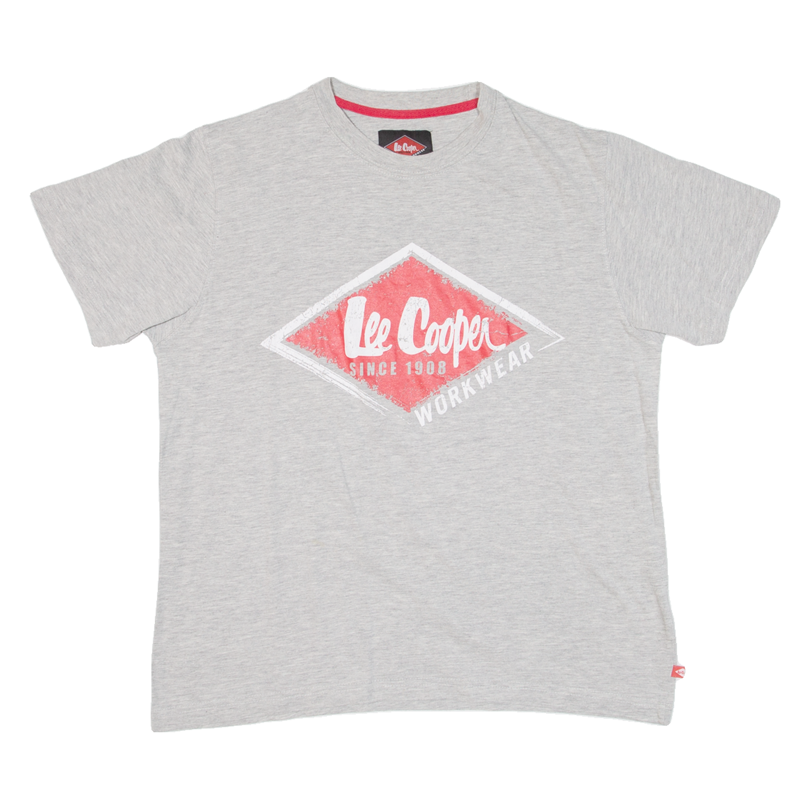 LEE COOPER Womens T-Shirt Grey L Refurbished - N/A refurbished available on Cerqular