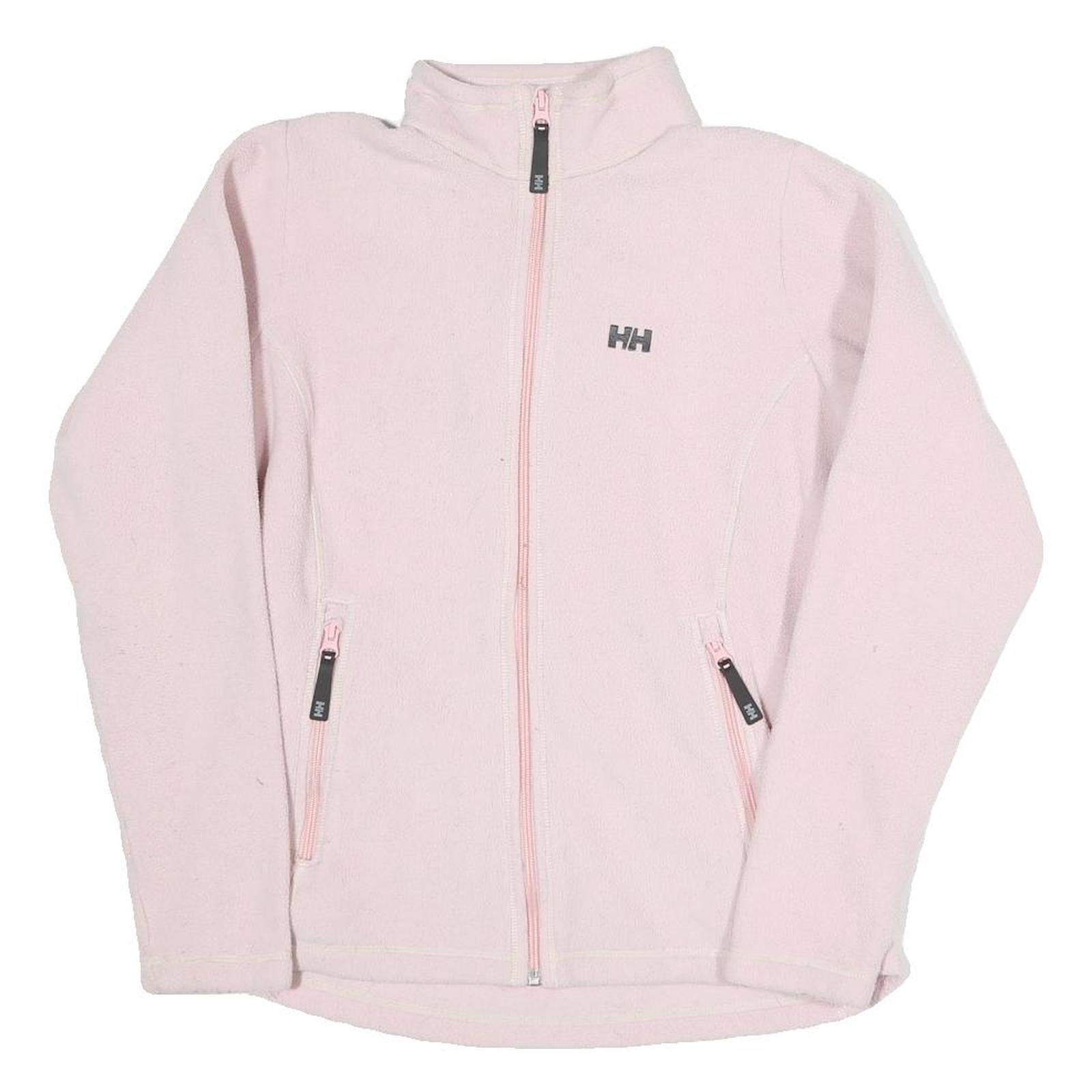 HELLY HANSEN Womens Pink Jacket S Polyester Blend Plain Zip Casual Outdoor Refurbished - N/A refurbished available on Cerqular