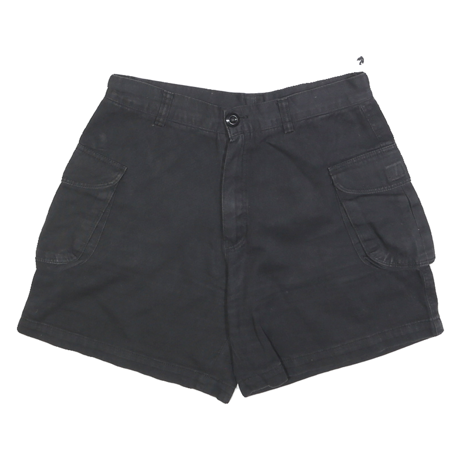 CAMEL ACTIVE Womens Black Cargo Shorts S W28 Cotton Blend Casual Pockets Refurbished - N/A refurbished available on Cerqular