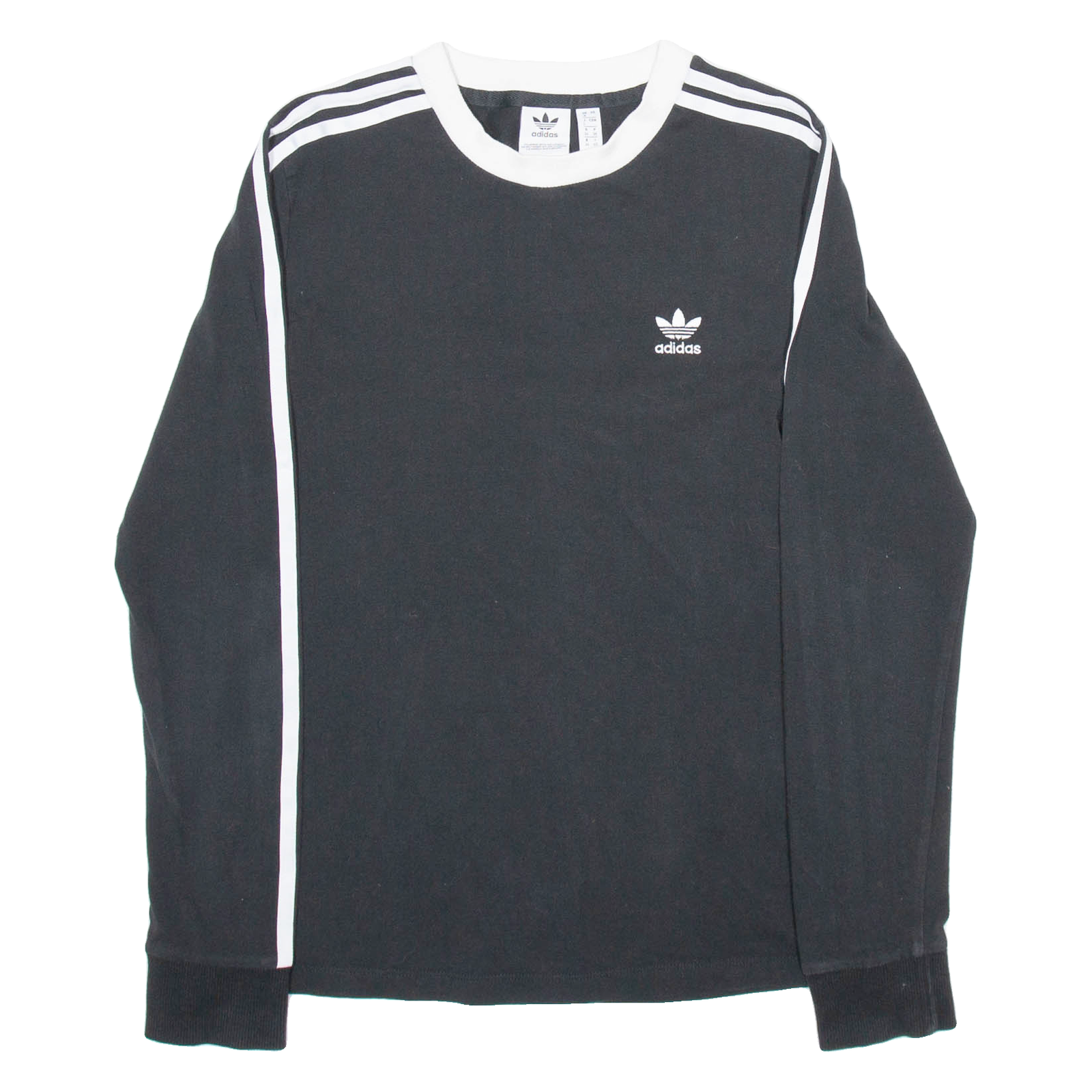 ADIDAS Womens T-Shirt Black Long Sleeve UK 8 Refurbished - N/A refurbished available on Cerqular