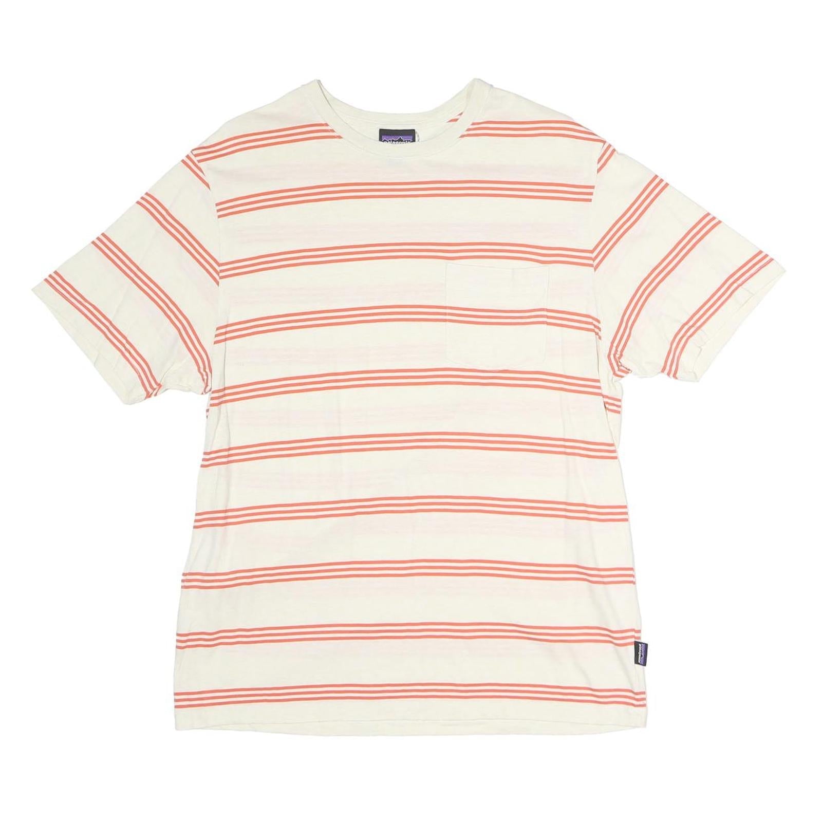 Buy PATAGONIA Mens White & Red Striped T-Shirt M Short Sleeve Crew Neck Casual Refurbished - $28.59 PATAGONIA Mens White & Red Striped T-Shirt M Short Sleeve Crew Neck Casual Refurbished - N/A refurbished available on Cerqular