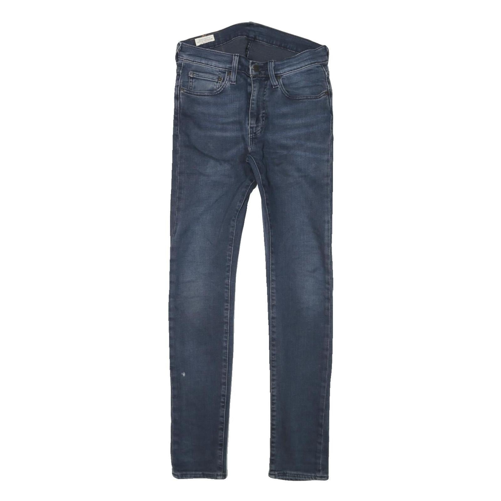 LEVI'S 519 Mens Slim Blue Denim Medium Wash W29 L32 Slim Fit Zip Jeans Refurbished - N/A refurbished available on Cerqular
