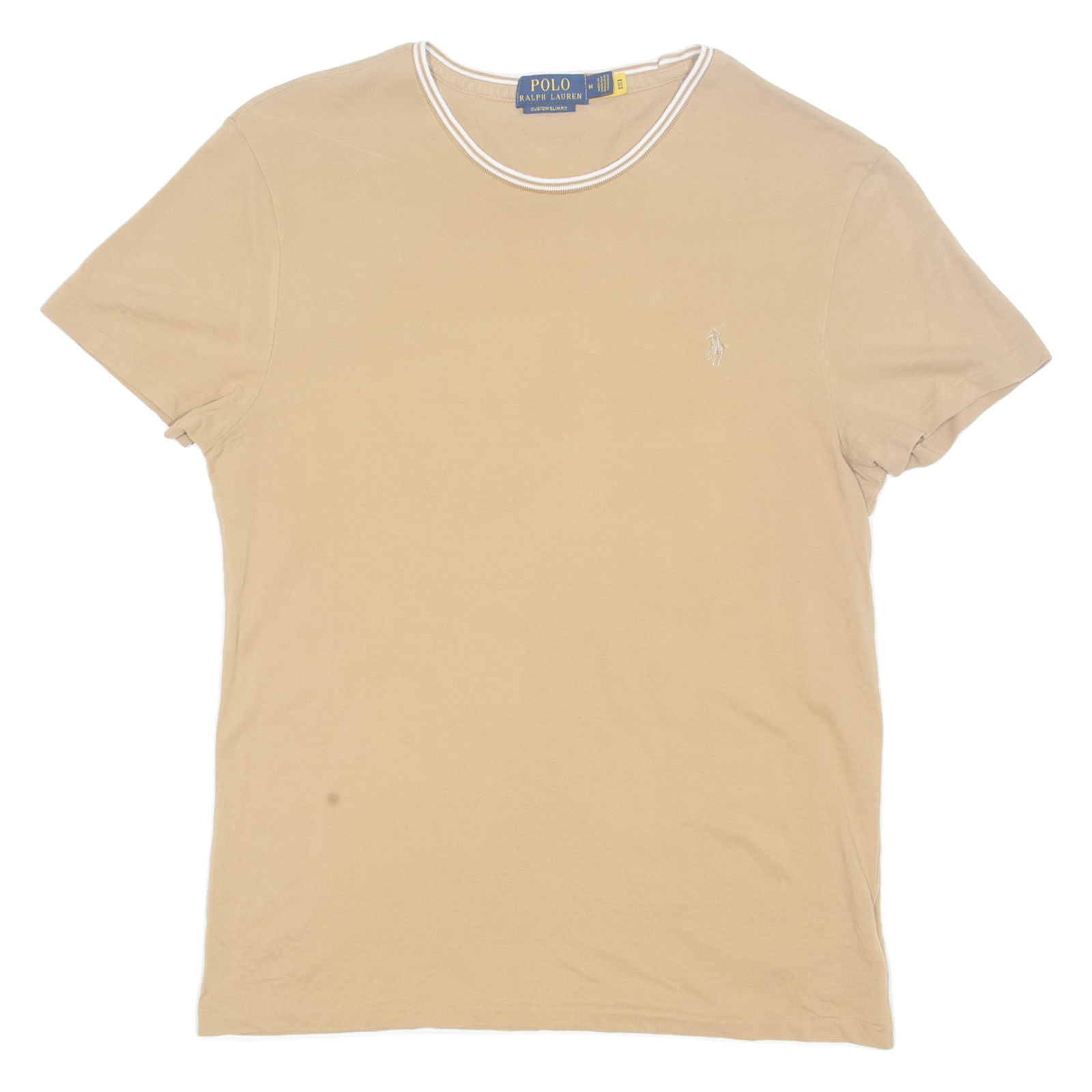 POLO RALPH LAUREN Mens T-Shirt Brown M Refurbished - N/A refurbished available on Cerqular
