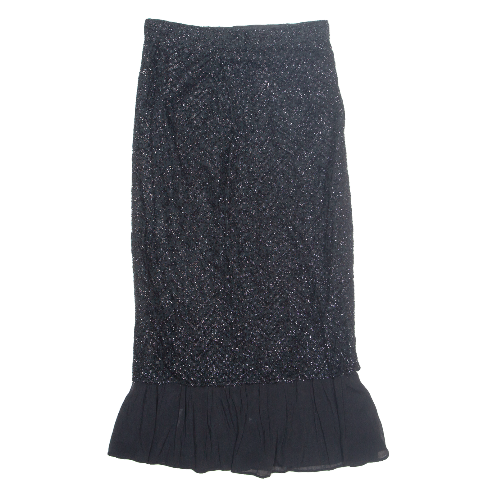 Womens Peasant Skirt Black Long M Refurbished - N/A refurbished available on Cerqular