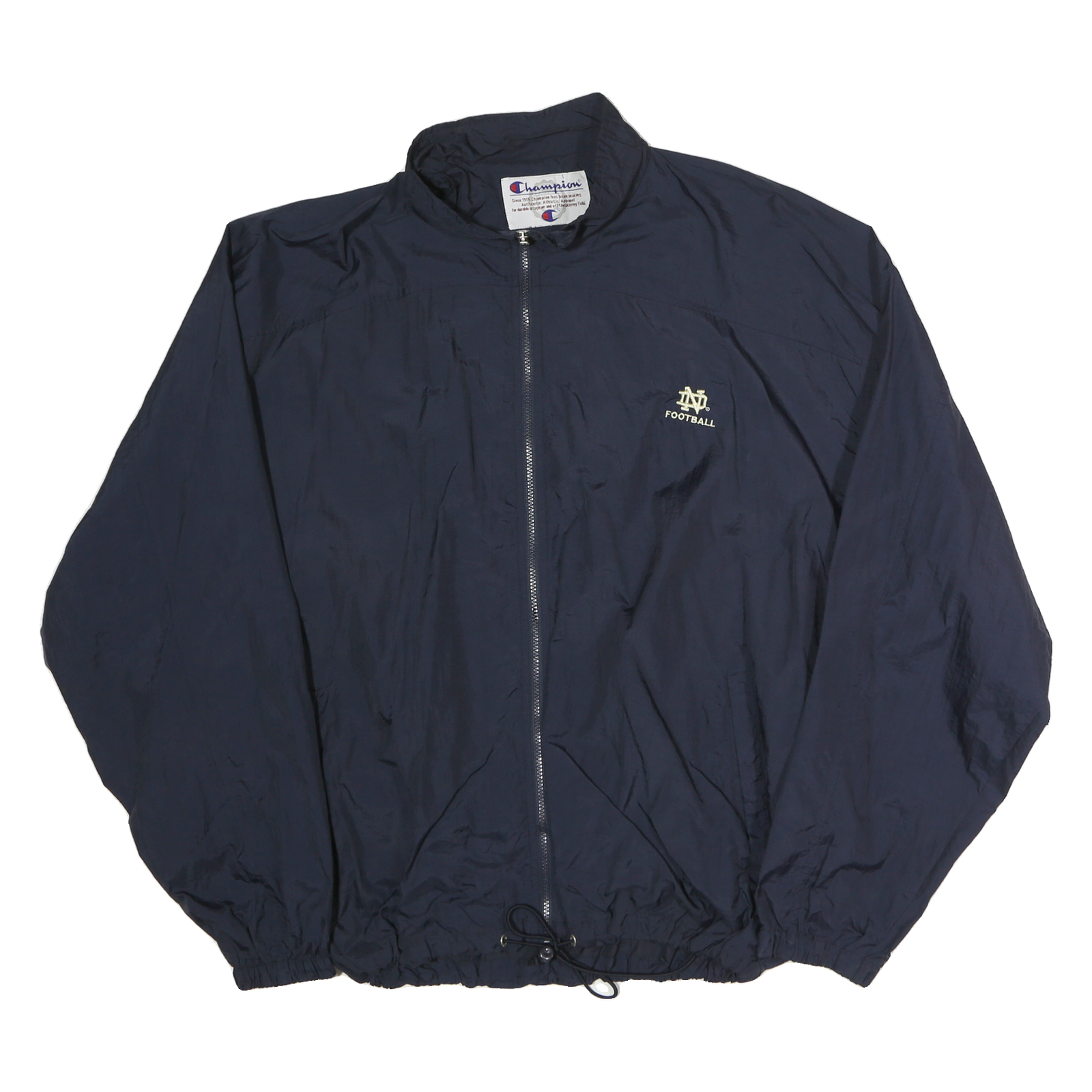 Buy CHAMPION Mens Navy Blue Football Track Jacket XL Polyester Zip Refurbished - $45.49 CHAMPION Mens Navy Blue Football Track Jacket XL Polyester Zip Refurbished - N/A refurbished available on Cerqular