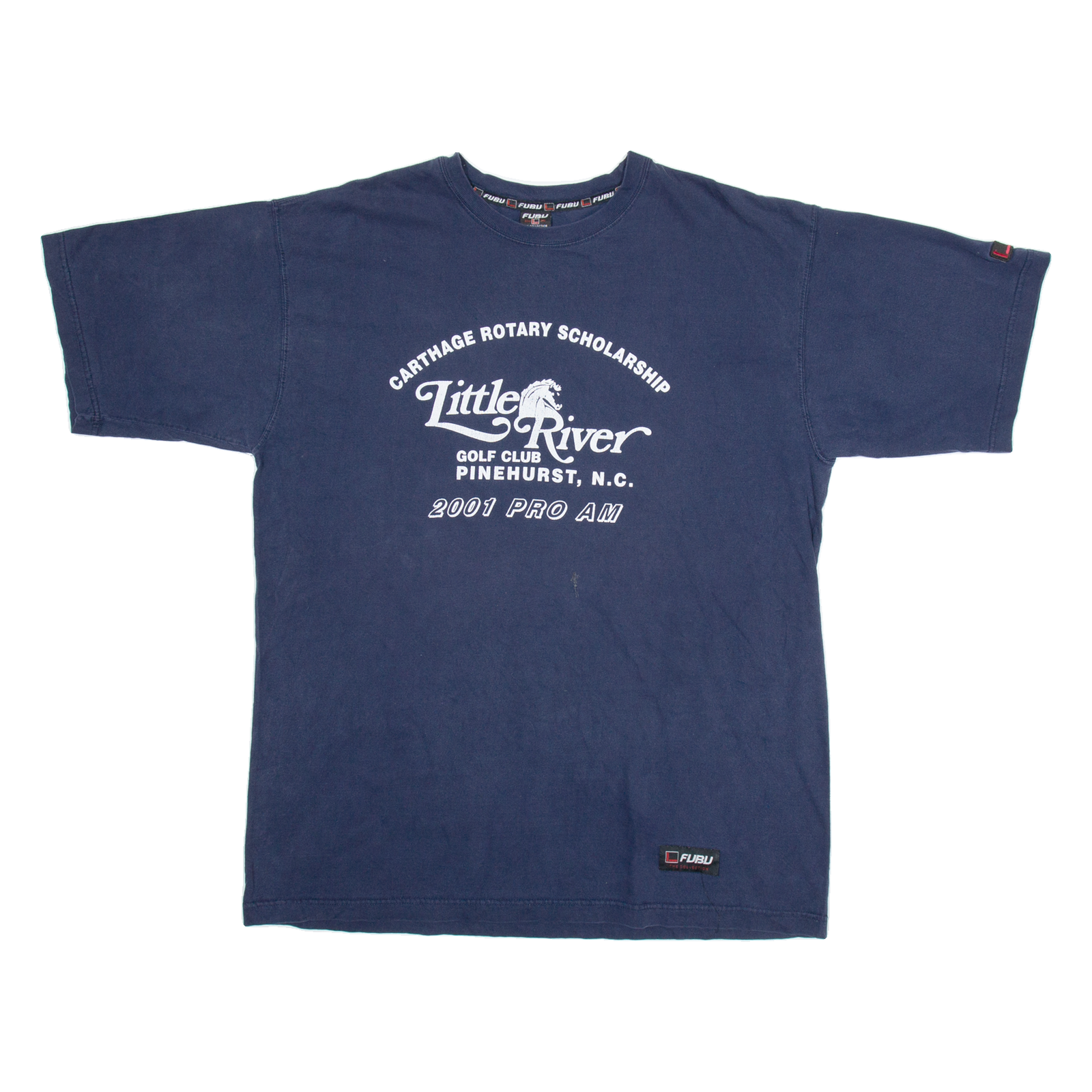 FUBU Little River Golf Club Mens T-Shirt Blue XL Refurbished - N/A refurbished available on Cerqular