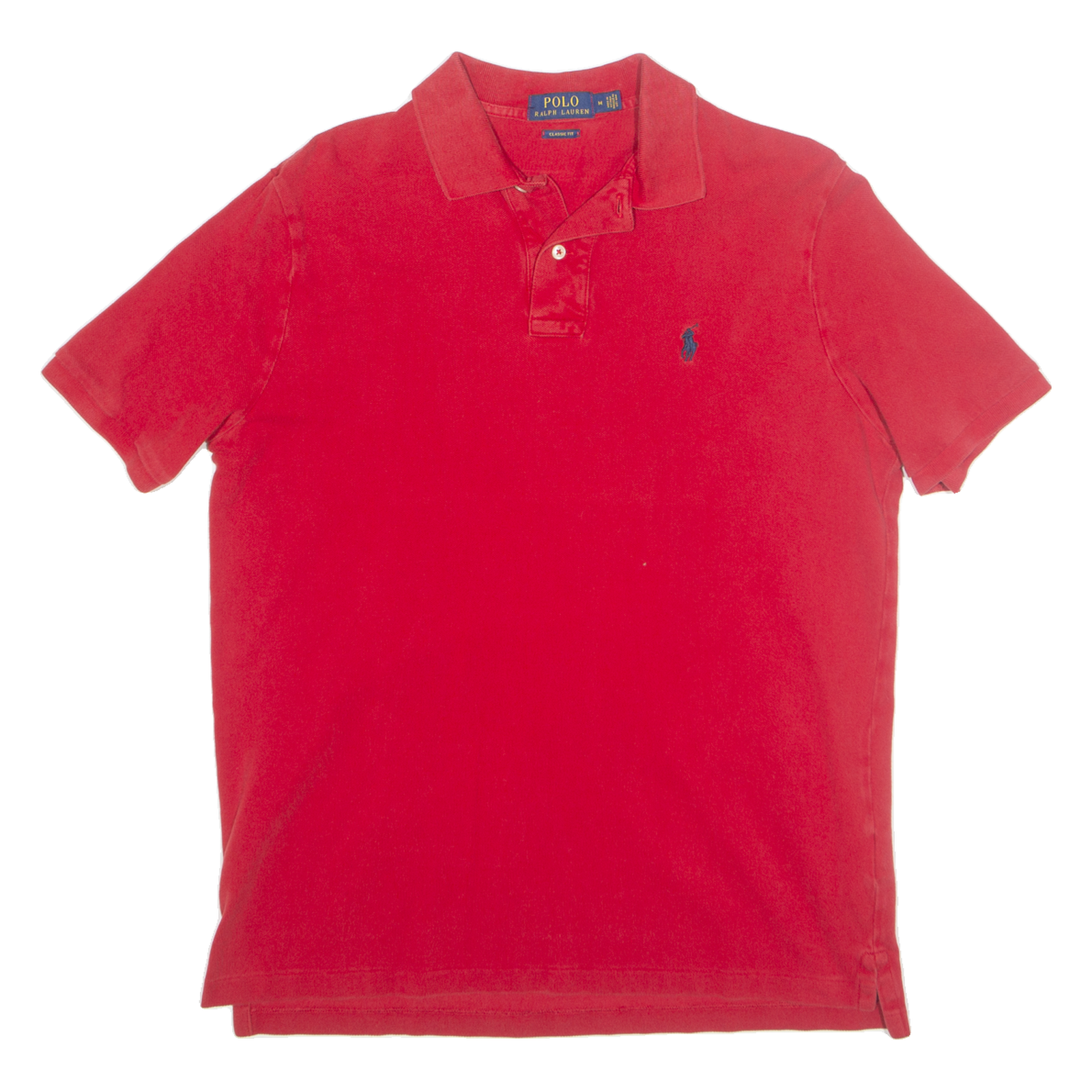 POLO RALPH LAUREN Mens Polo Shirt Red M Refurbished - N/A refurbished available on Cerqular