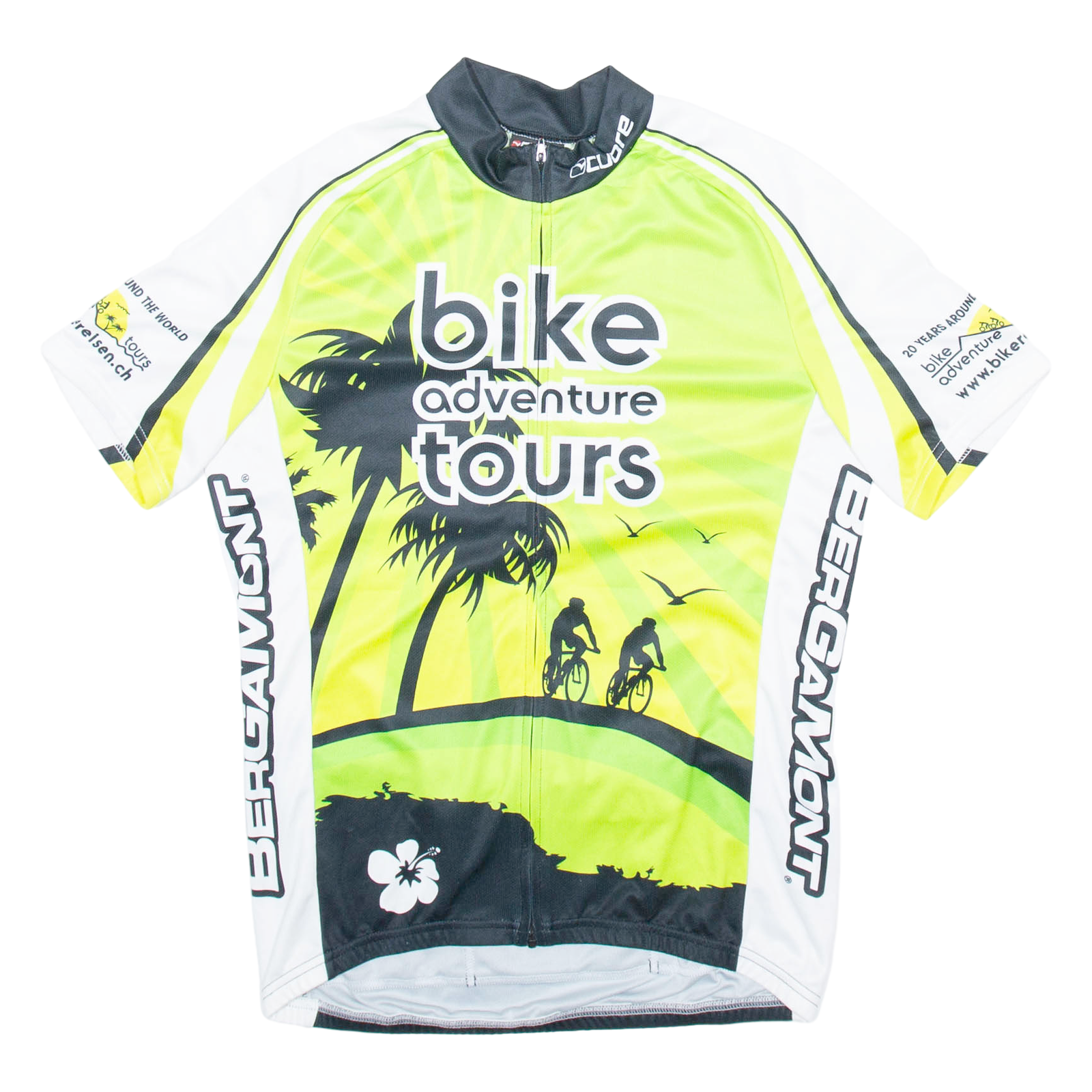 CUORE Full Zip Cycling Mens Jersey Green S Refurbished - N/A refurbished available on Cerqular