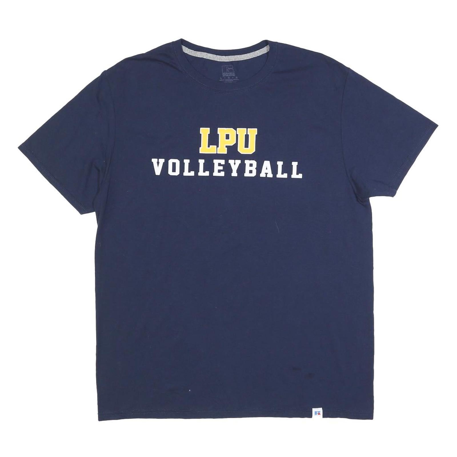 Buy RUSSELL ATHLETIC Mens Navy Blue L Cotton Blend Short Sleeve Crew Neck Volleyball Refurbished - $15.59 RUSSELL ATHLETIC Mens Navy Blue L Cotton Blend Short Sleeve Crew Neck Volleyball Refurbished - N/A refurbished available on Cerqular