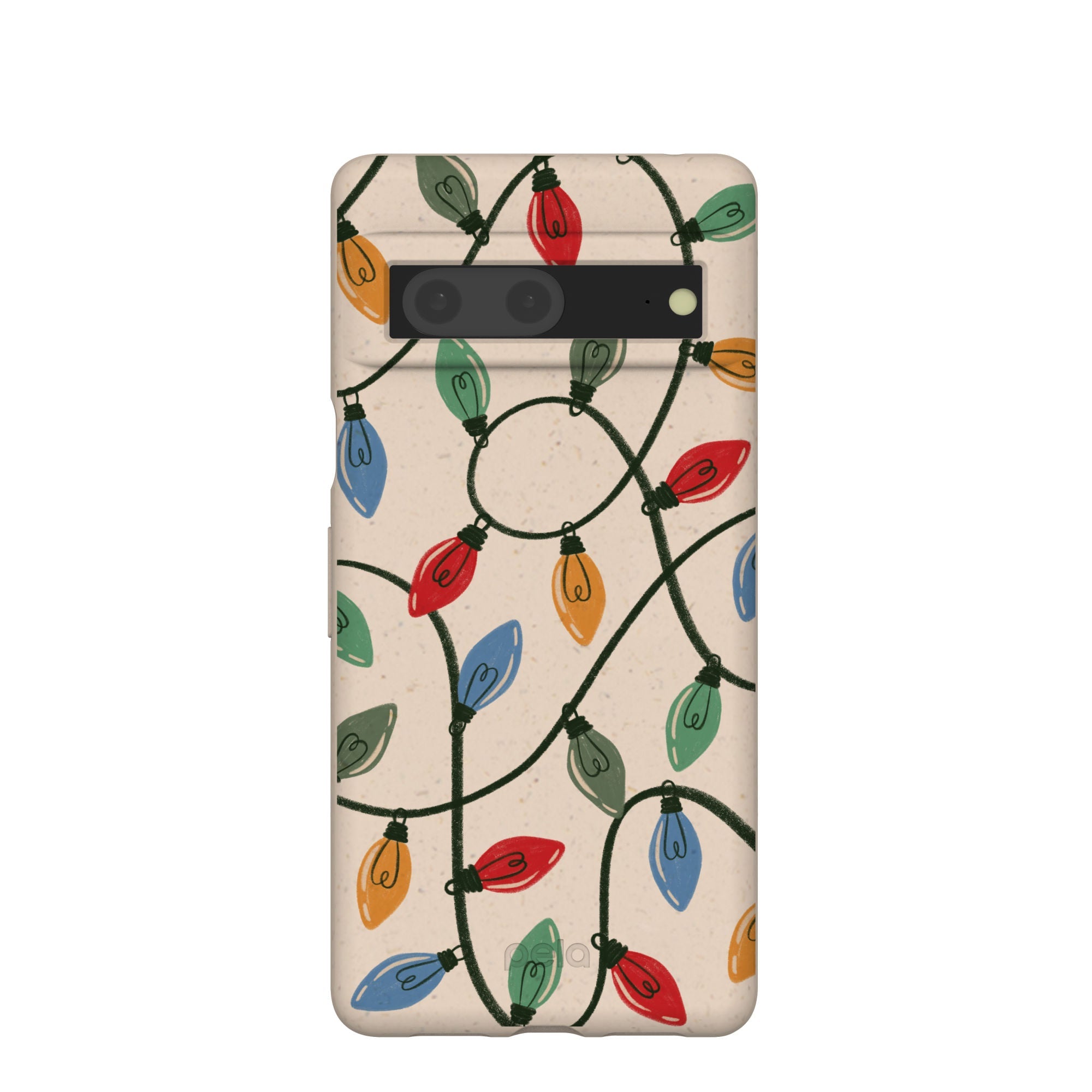 Buy Seashell Holiday Lights Google Pixel 7 Case Refurbished - $65.00 Seashell Holiday Lights Google Pixel 7 Case Refurbished - Pela Case refurbished available on Cerqular