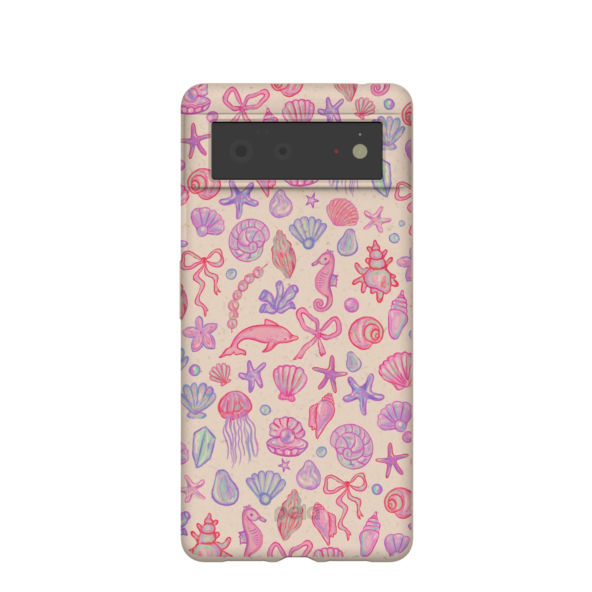Seashell Mermaid Dreams Google Pixel 6 Case Refurbished - Pela Case refurbished available on Cerqular