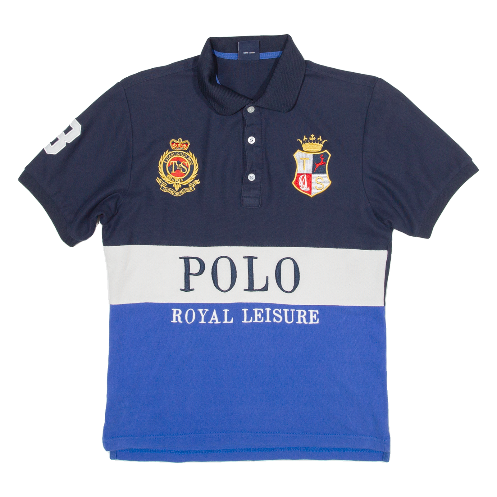 TUSUO Royal Leisure Mens Polo Shirt Blue S Refurbished - N/A refurbished available on Cerqular